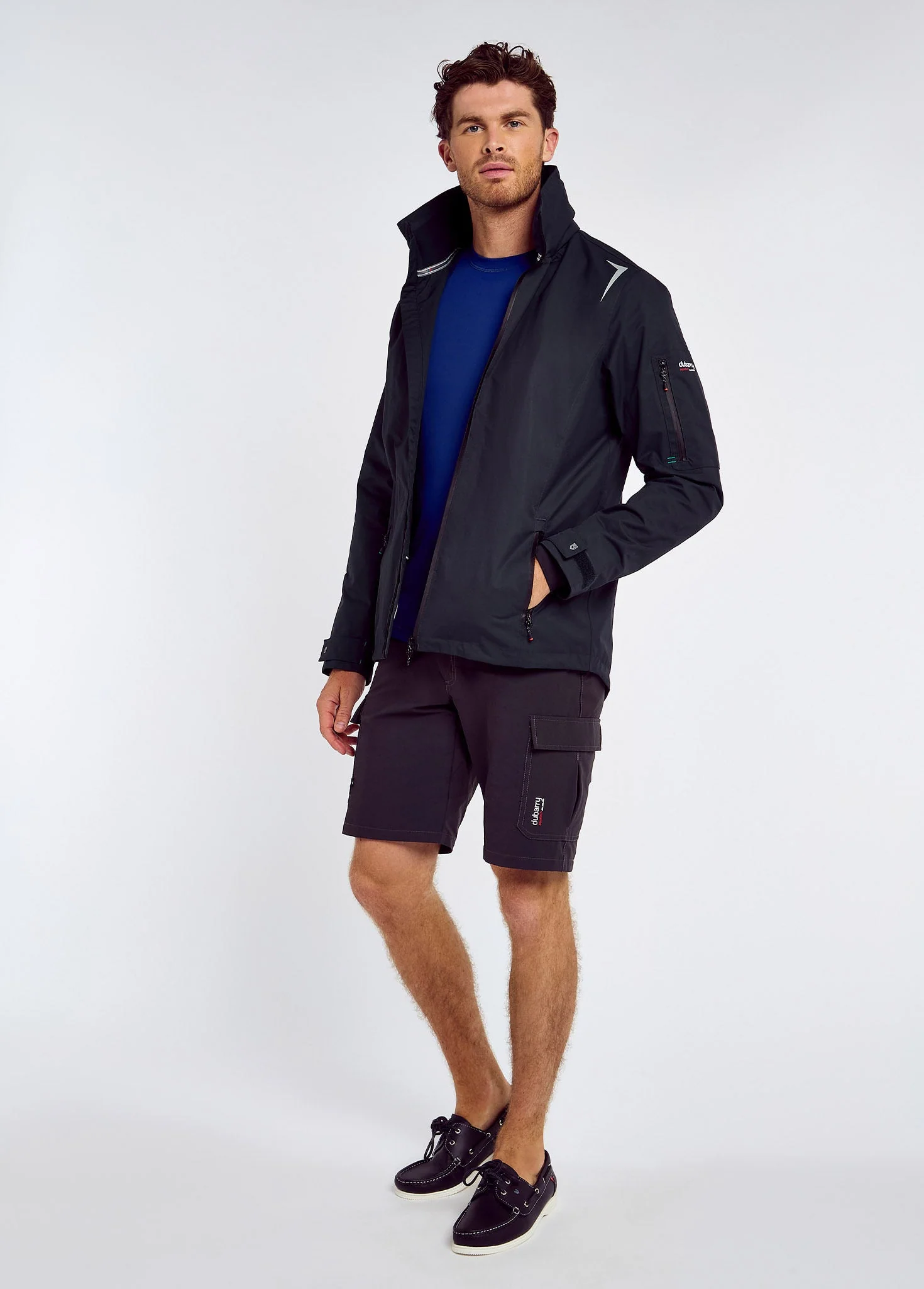 La Palma Waterproof Jacket - Navy - Image 2
