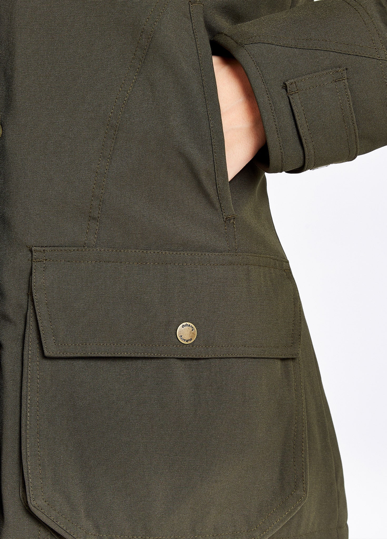 Castlehyde All-Purpose Field Coat - Ivy - Image 7