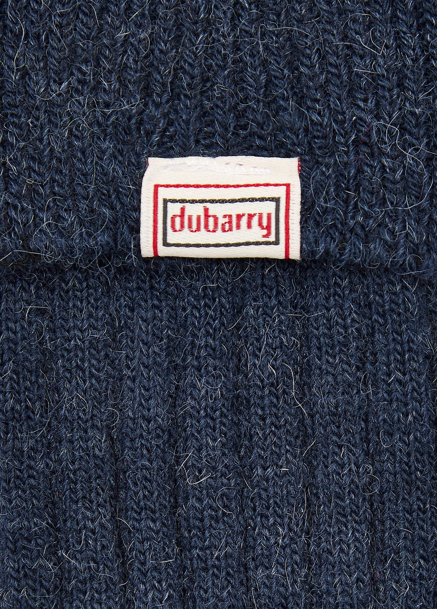 Holycross Ladies Alpaca Socks - Navy - Image 2