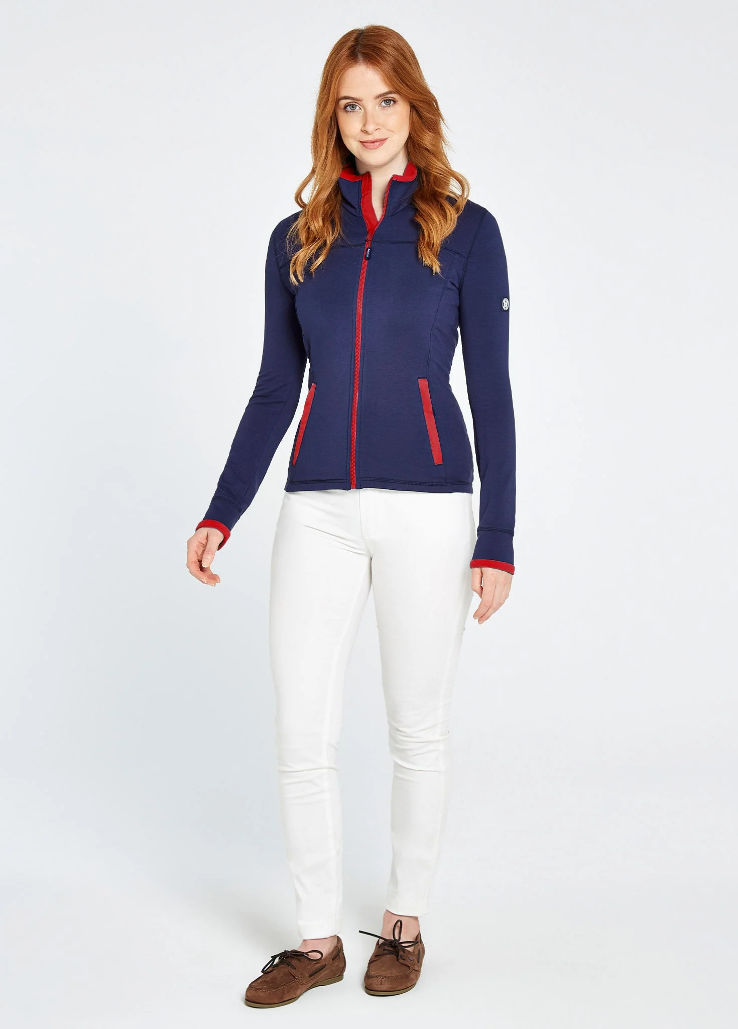 Berehaven Fleece Jacket - Navy - Image 2