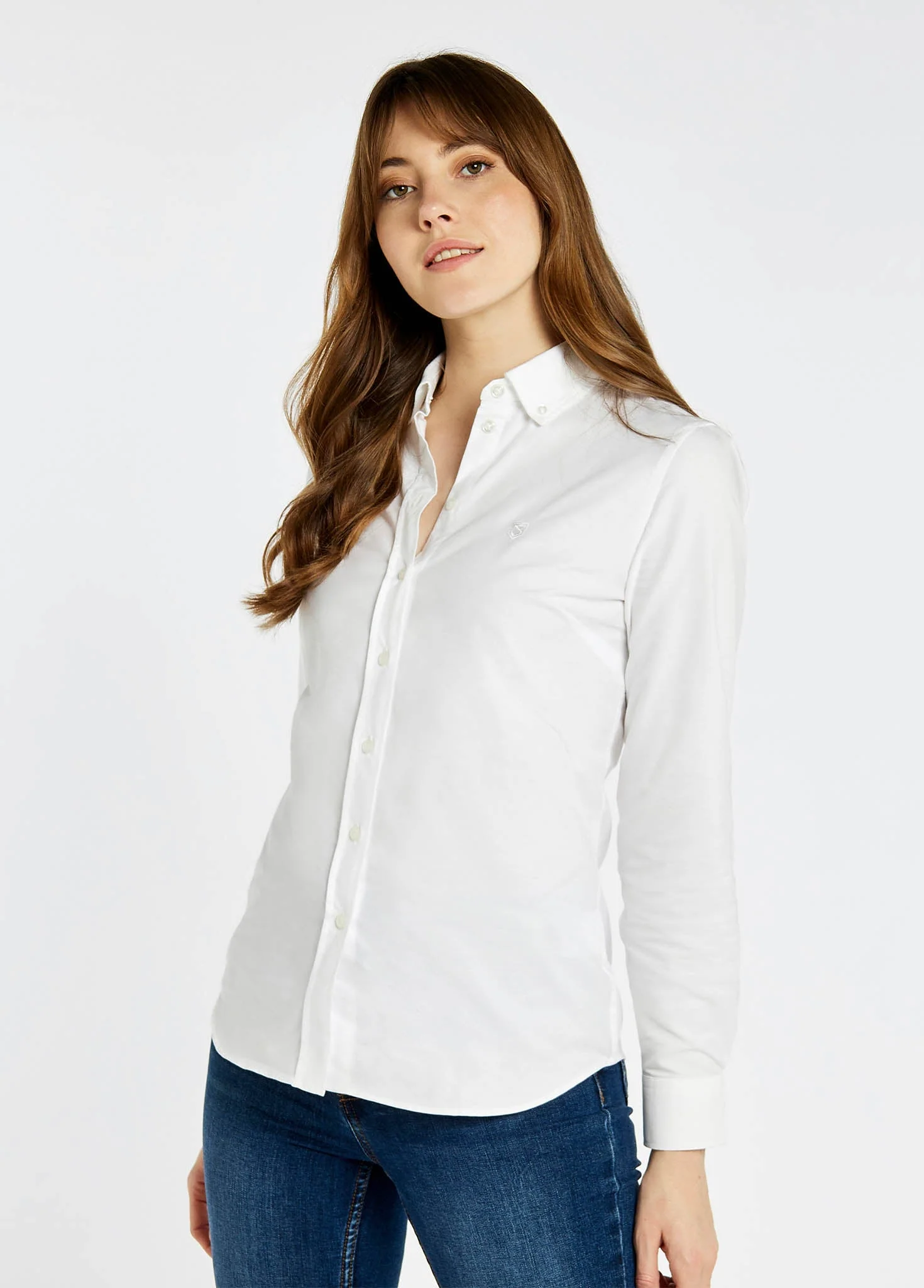 Mimosa Cotton Shirt - White - Image 3