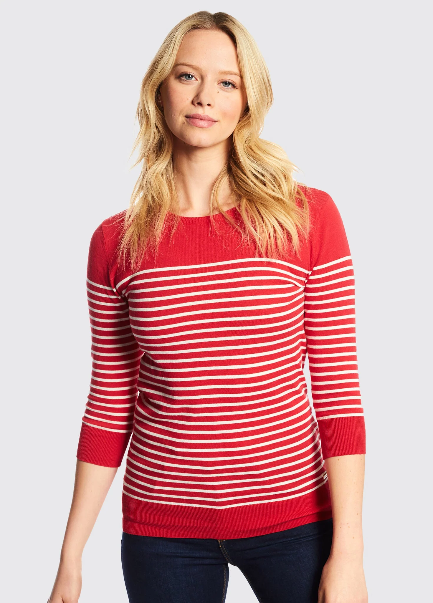 Dunraven Cotton Top - Poppy - Image 3