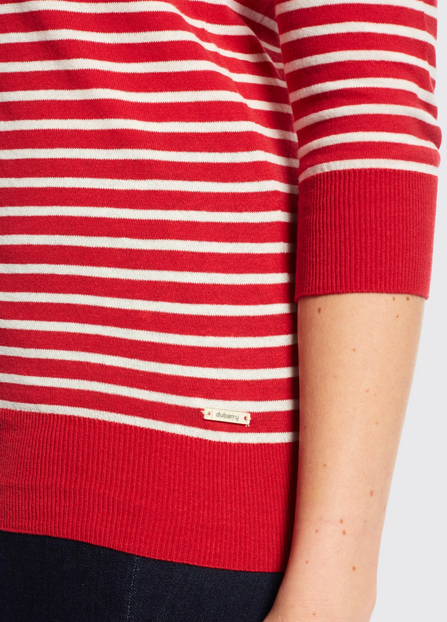 Dunraven Cotton Top - Poppy - Image 4