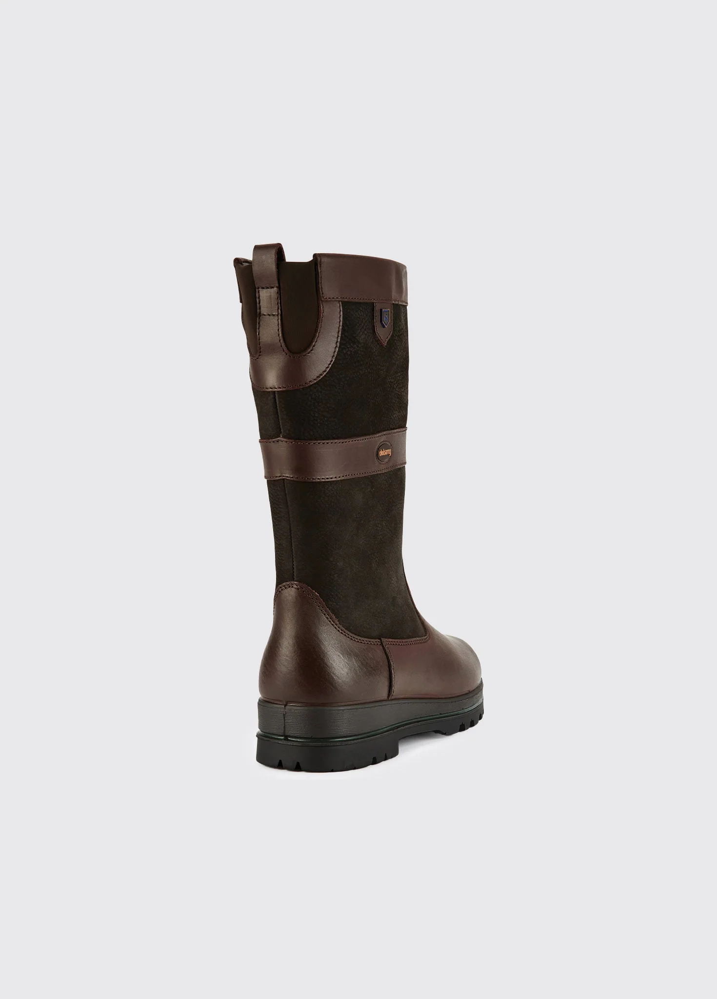 Donegal Ladies Country Boot - Black/Brown - Image 5
