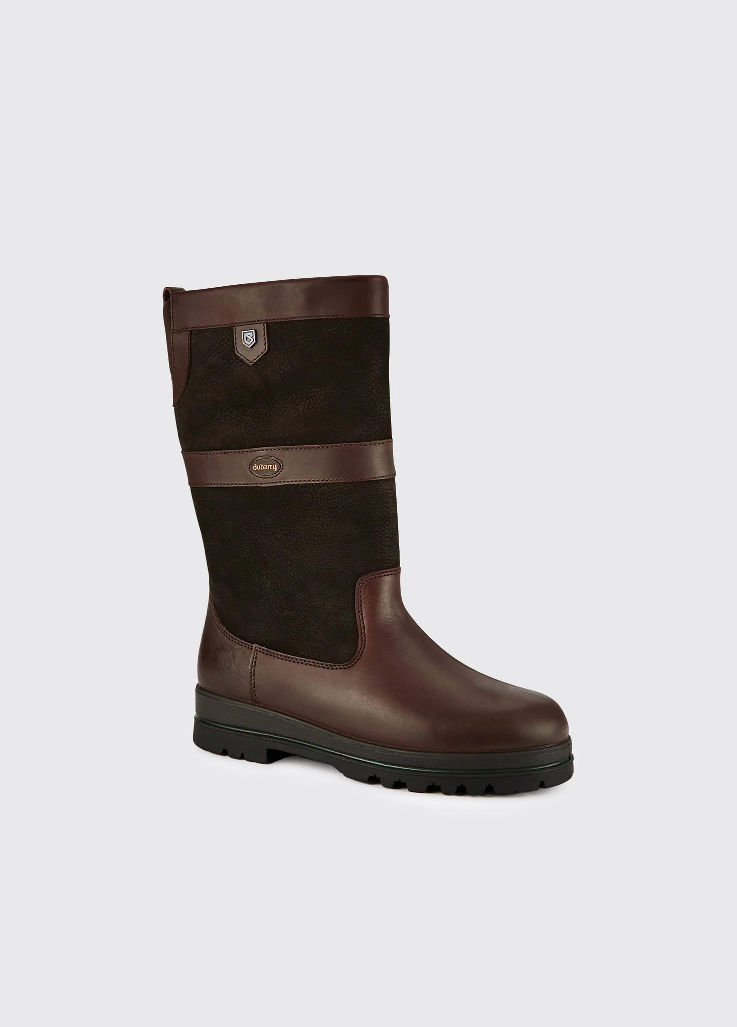 Donegal Ladies Country Boot - Black/Brown - Image 6