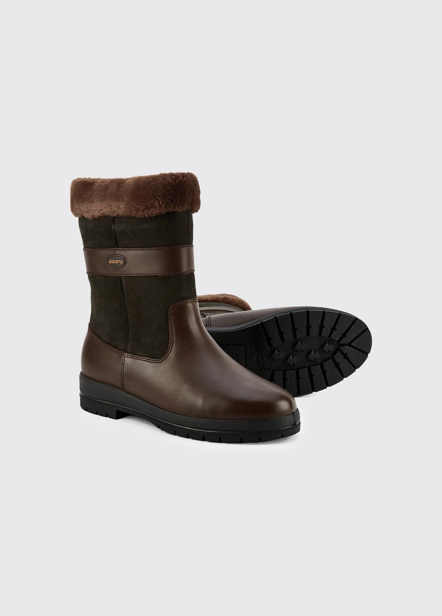 Foxrock Country Boot - Black/Brown - Image 2