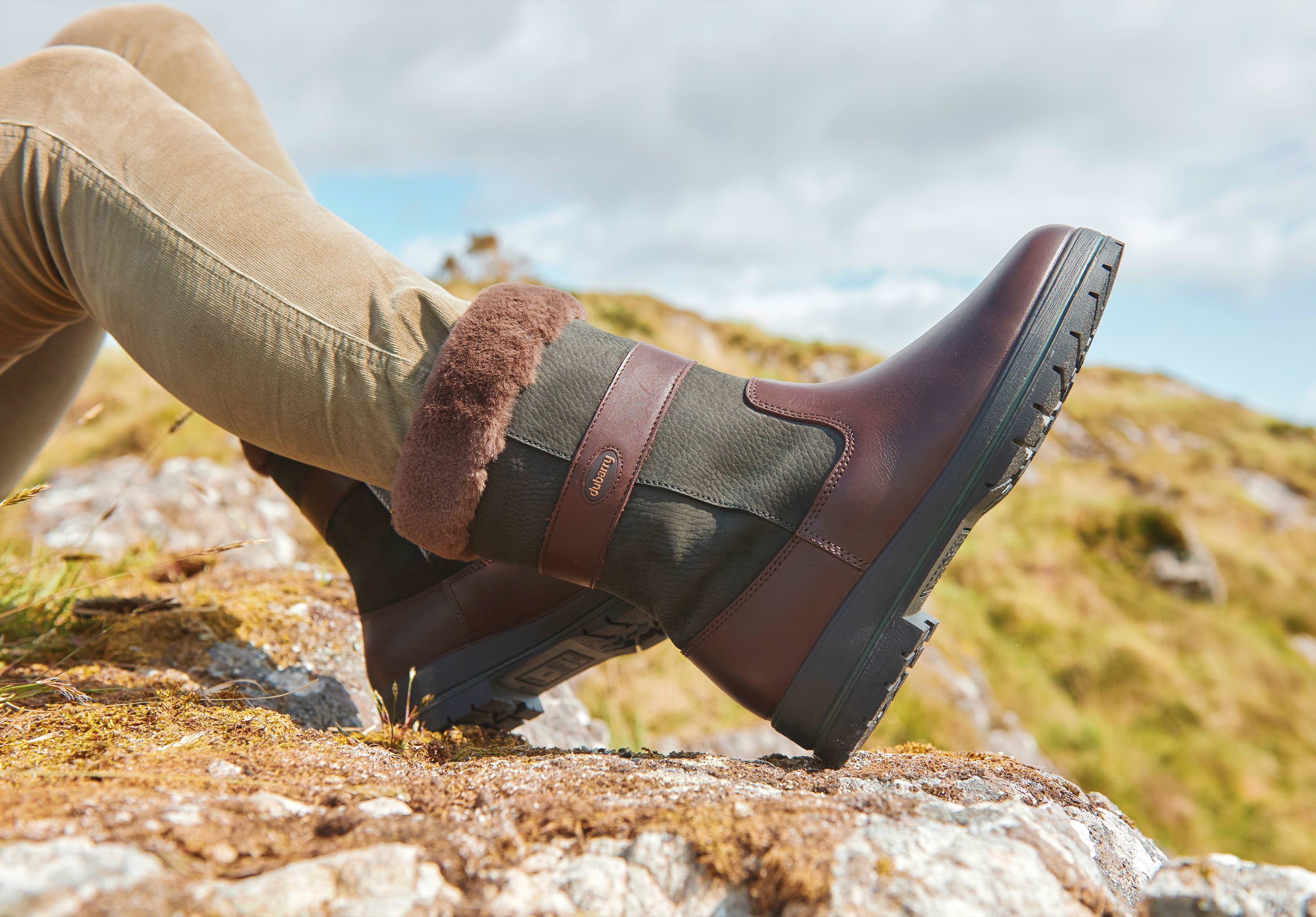 Foxrock Country Boot - Black/Brown - Image 3