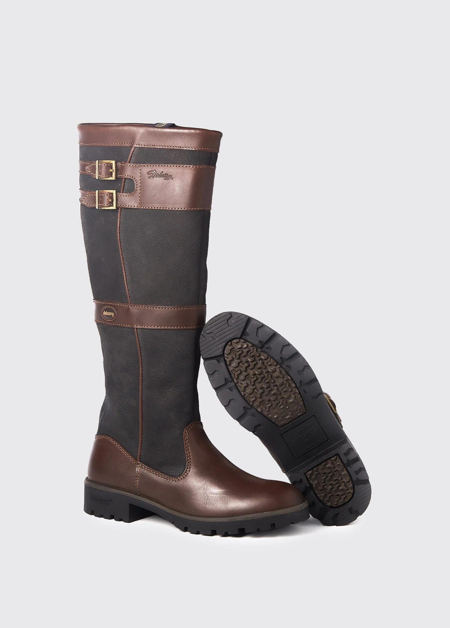 Longford Country Boot - Black/Brown - Image 2
