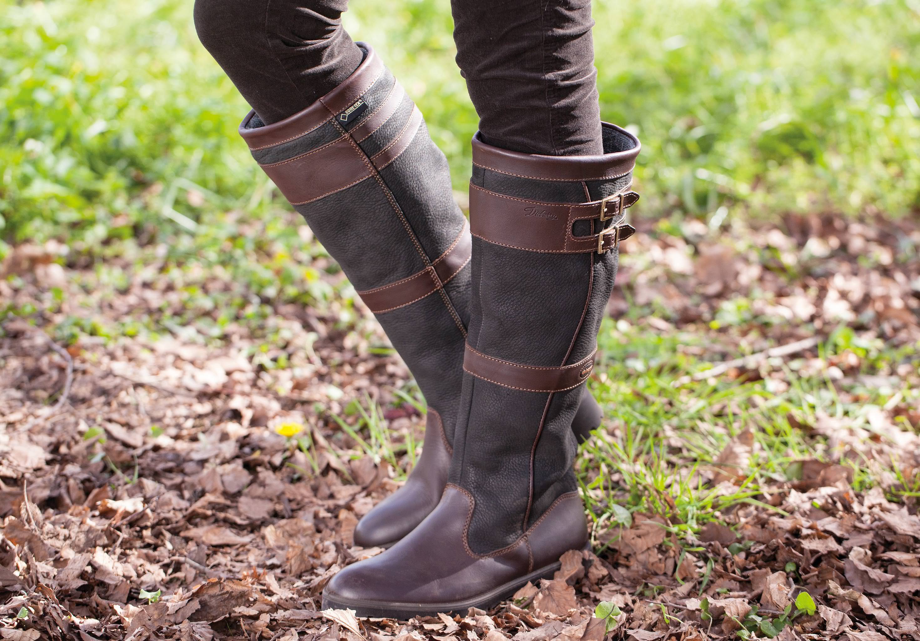 Longford Country Boot - Black/Brown - Image 3