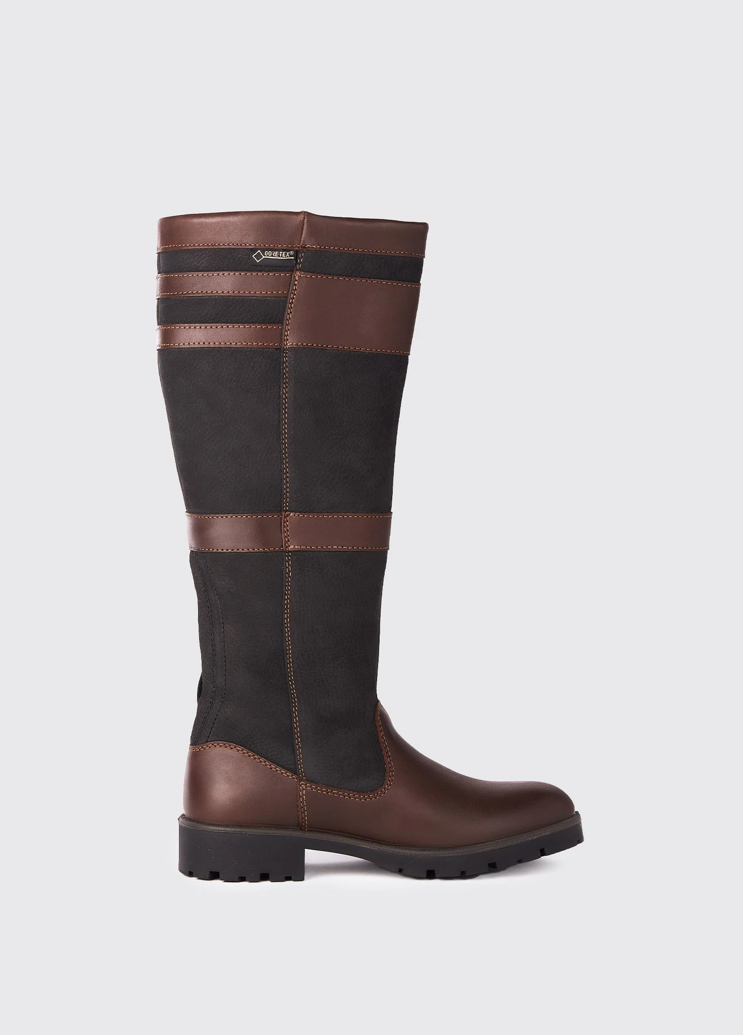 Longford Country Boot - Black/Brown - Image 4
