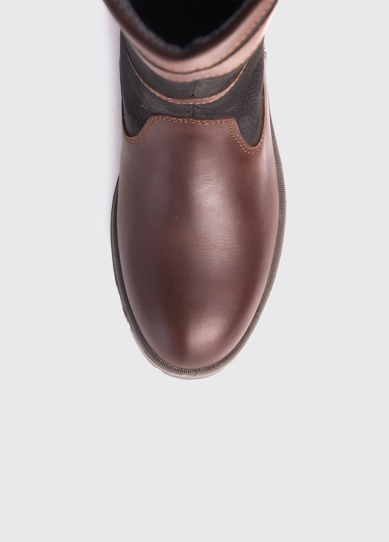 Longford Country Boot - Black/Brown - Image 7