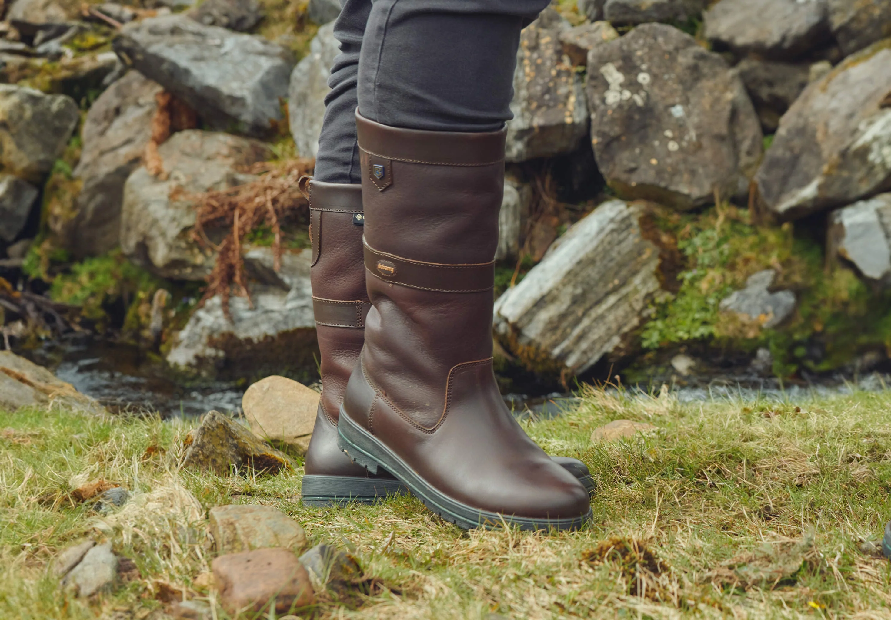 Kildare Ladies Country Boot - Mocha - Image 3
