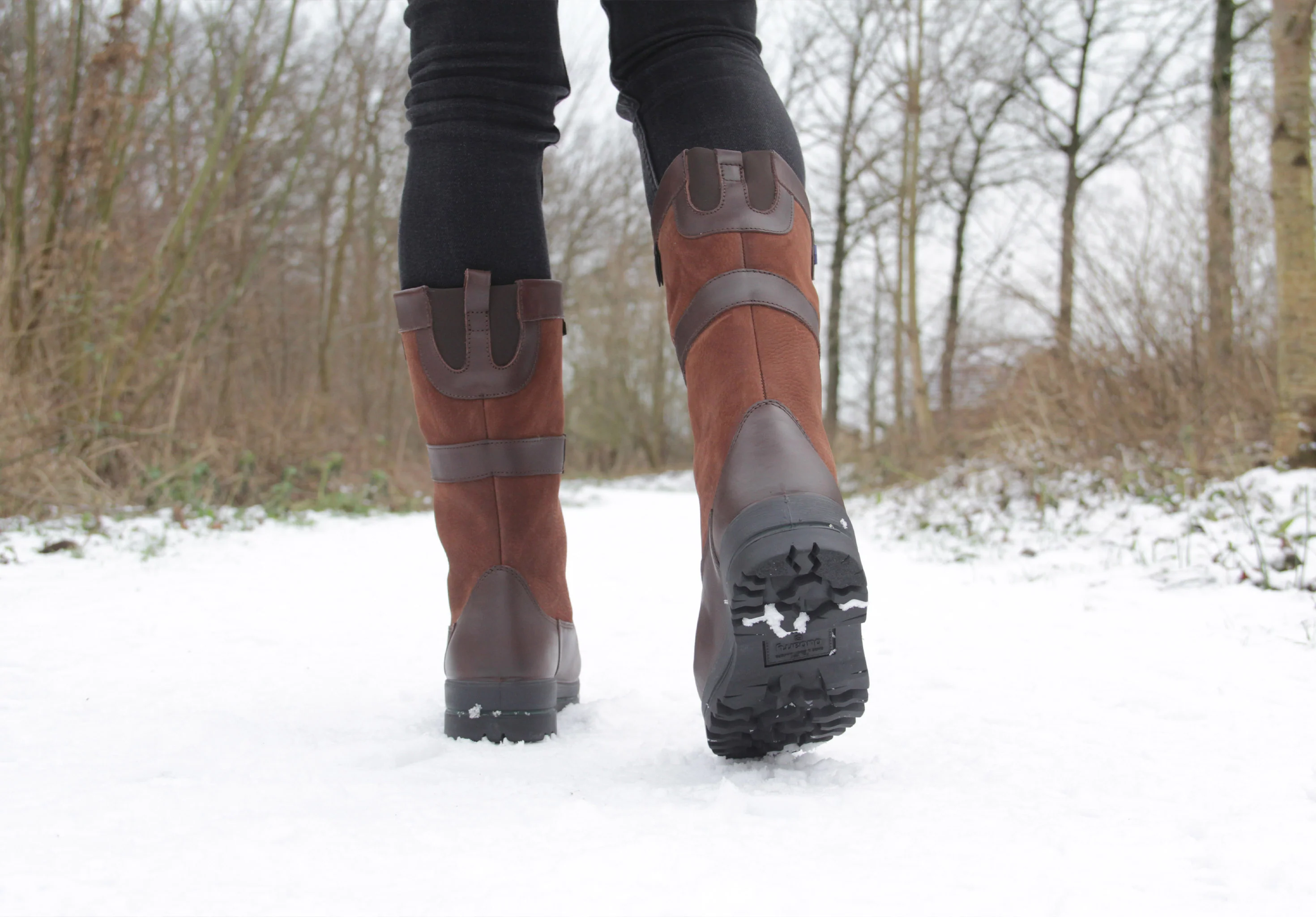 Donegal Ladies Country Boot - Walnut - Image 3