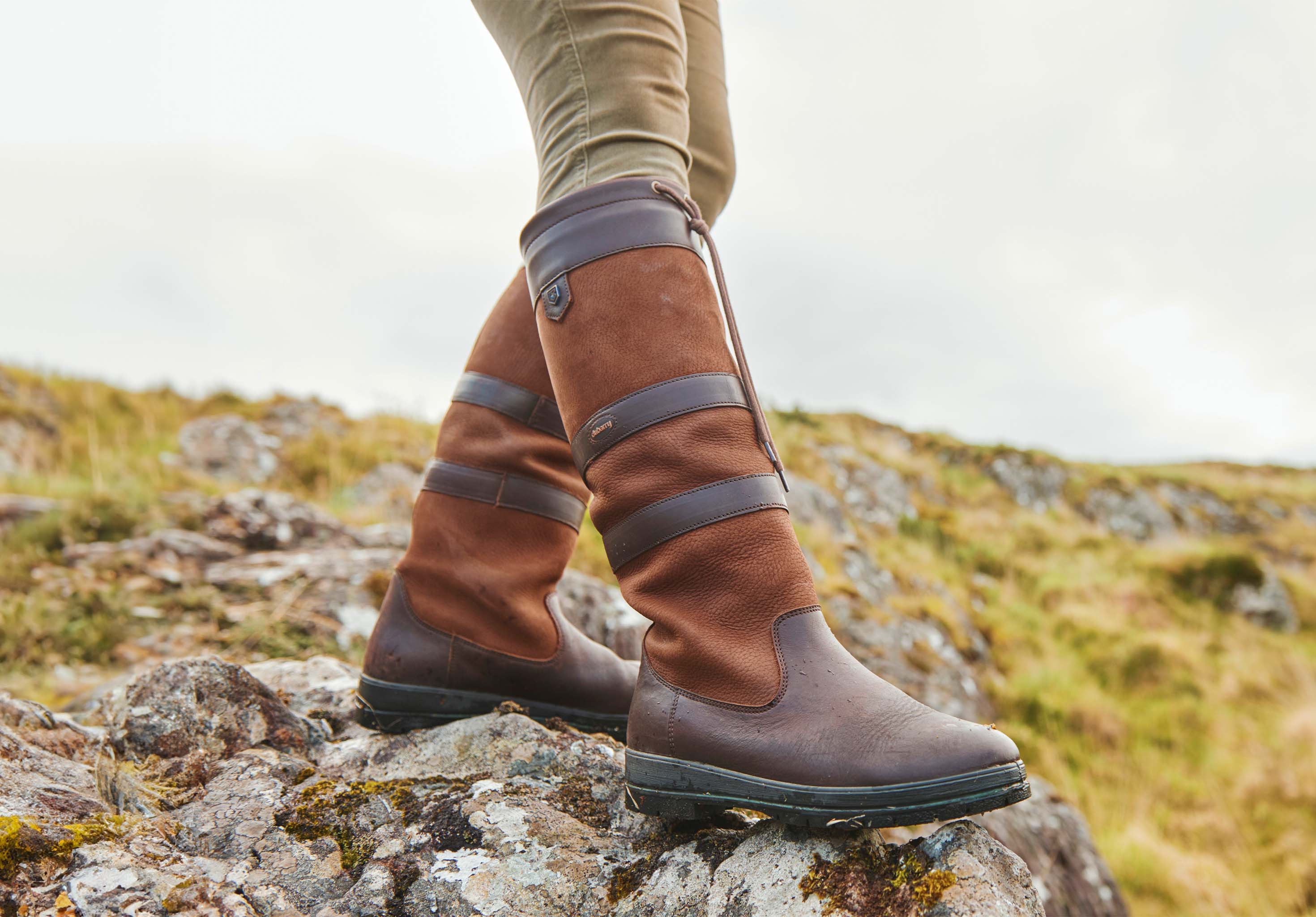 Galway Ladies Country Boot  - Walnut - Image 2