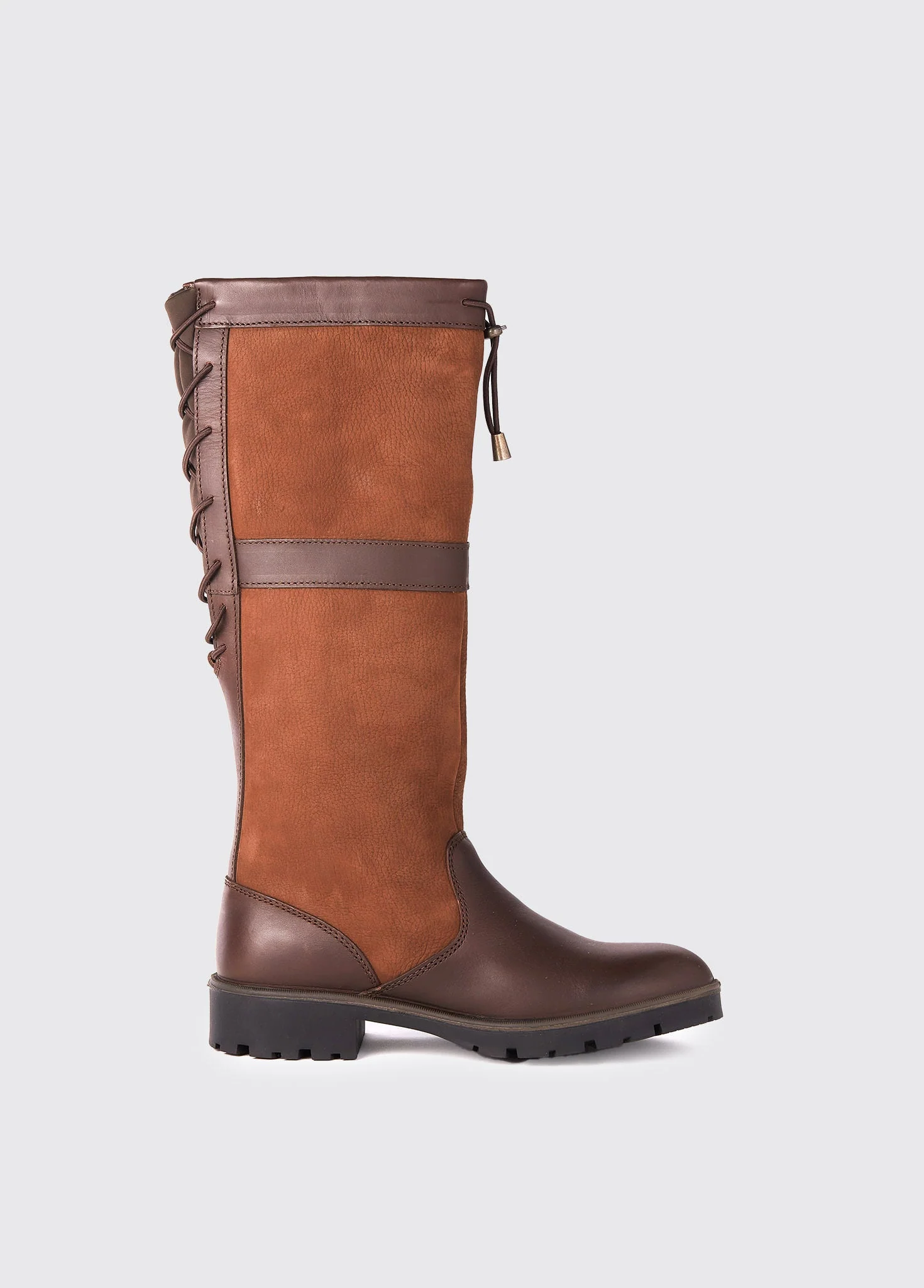Glanmire Ladies Adjustable Calf Country Boot - Walnut - Image 4