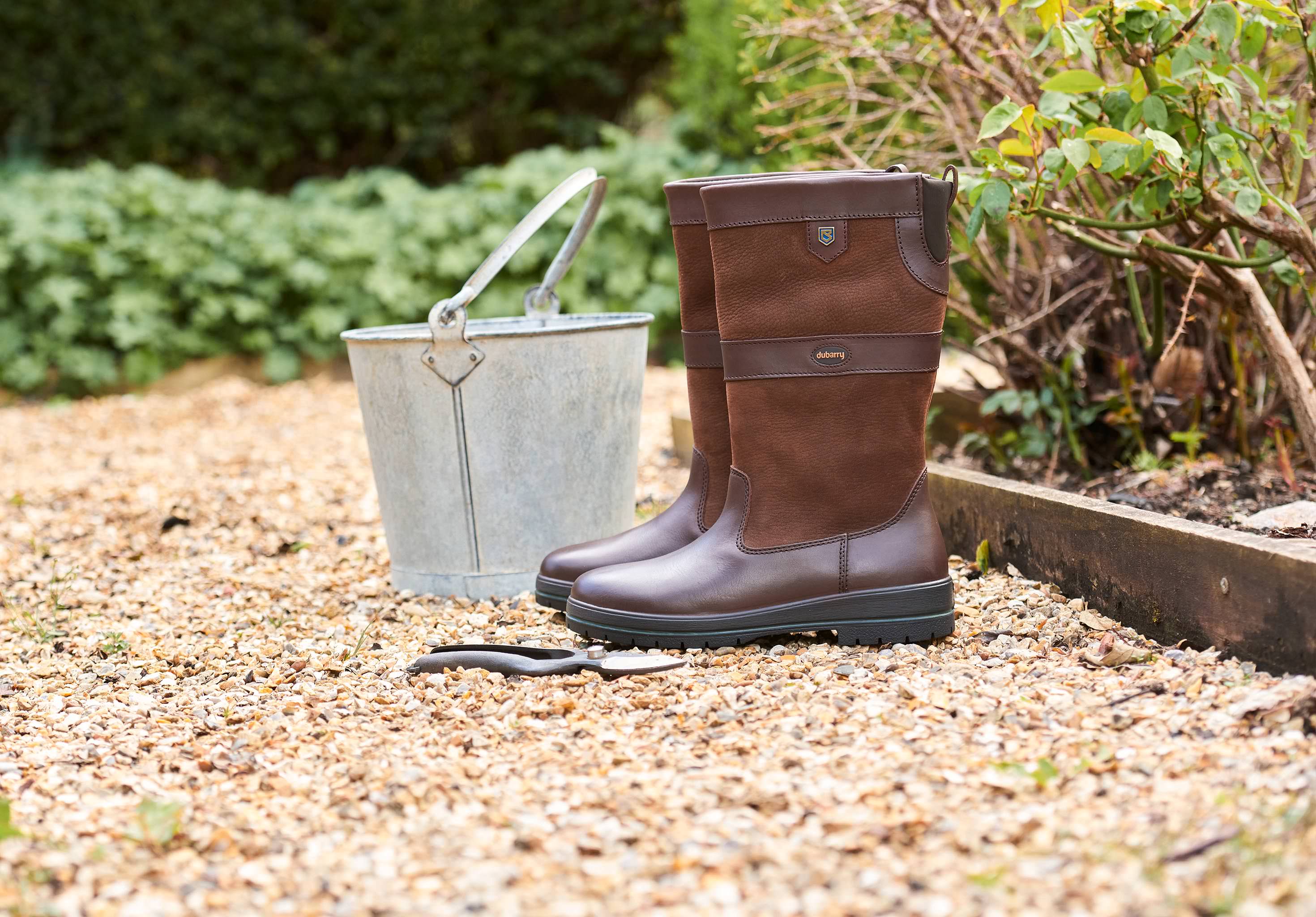 Kildare Ladies Country Boot - Walnut - Image 2