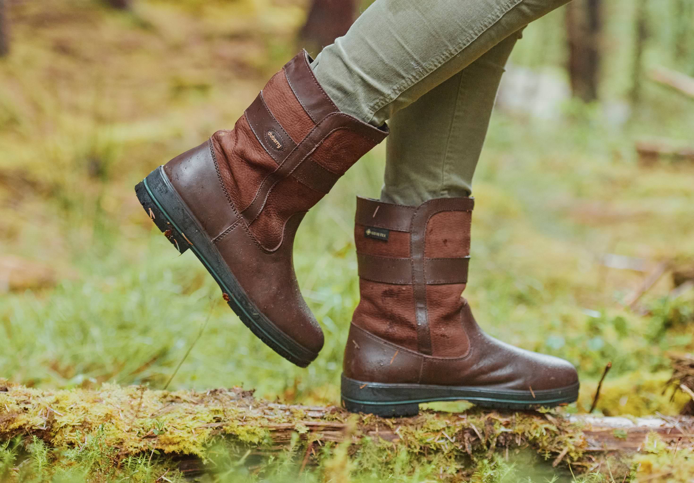 Roscommon Ladies Country Boot - Walnut - Image 2