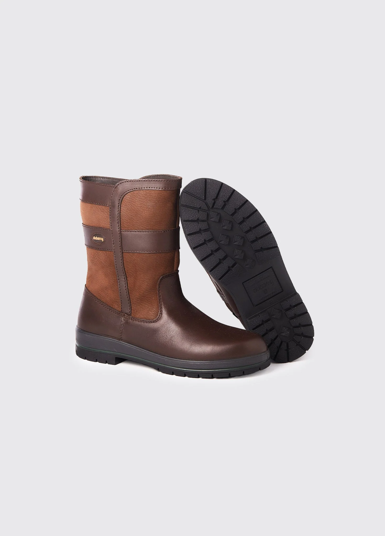 Roscommon Ladies Country Boot - Walnut - Image 3