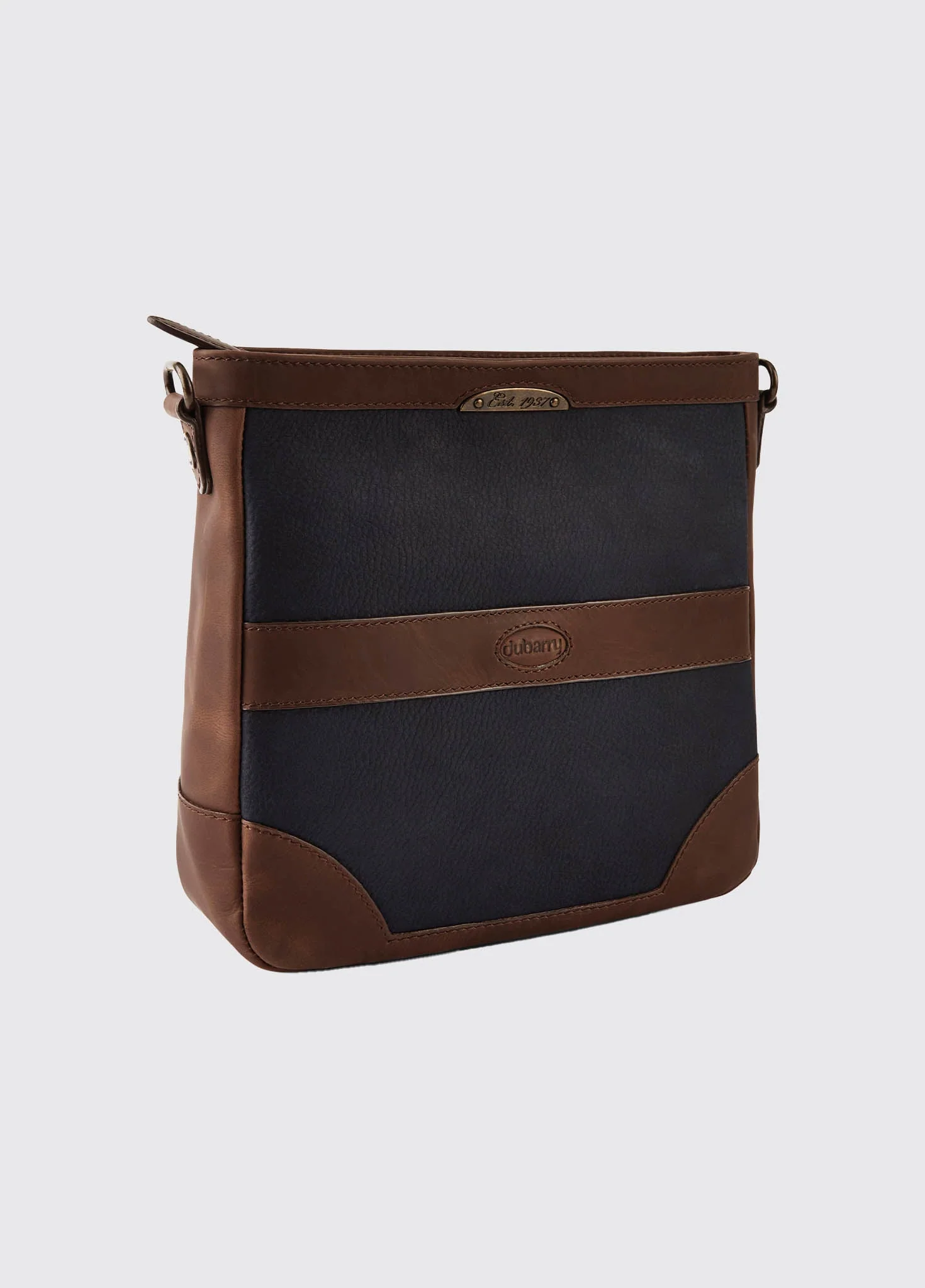 Ardmore Ladies Cross Body Bag - Navy/Brown - Image 4