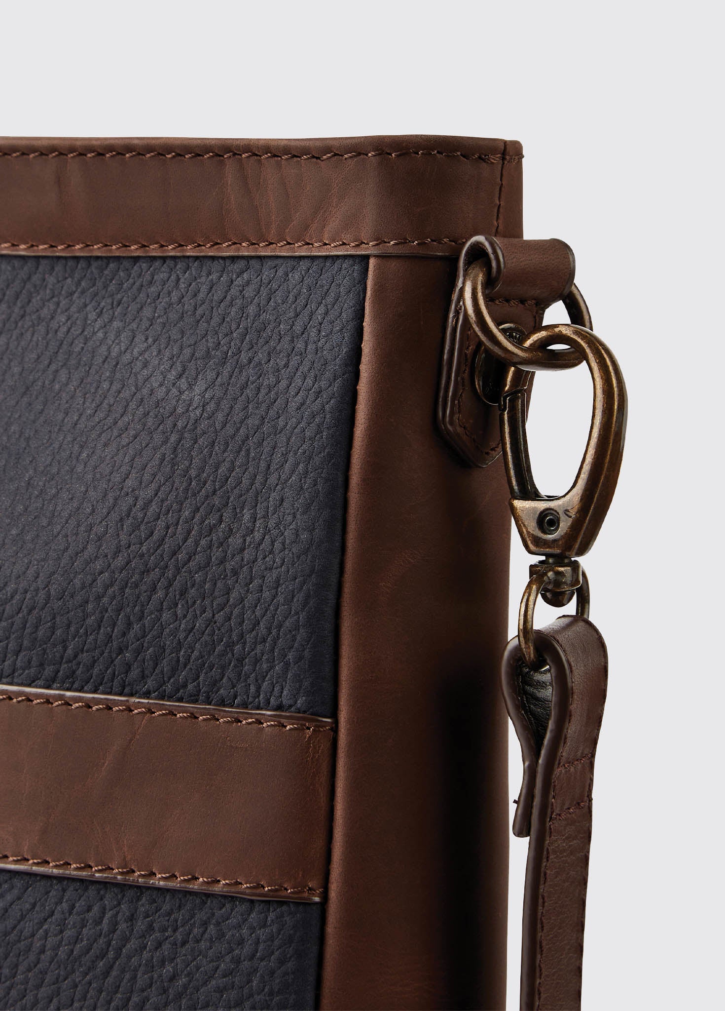 Ardmore Ladies Cross Body Bag - Navy/Brown - Image 8