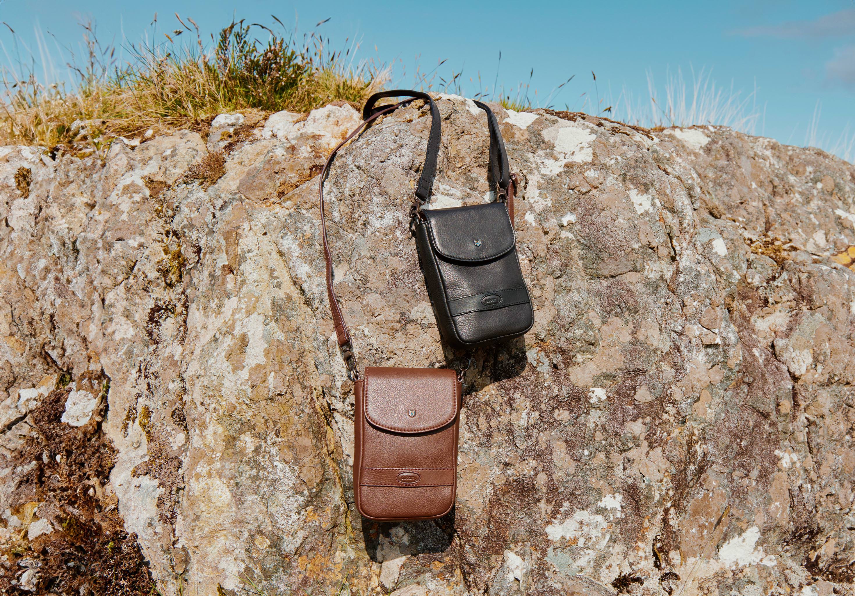 Kilbroney Ladies Cross Body Bag - Walnut - Image 3