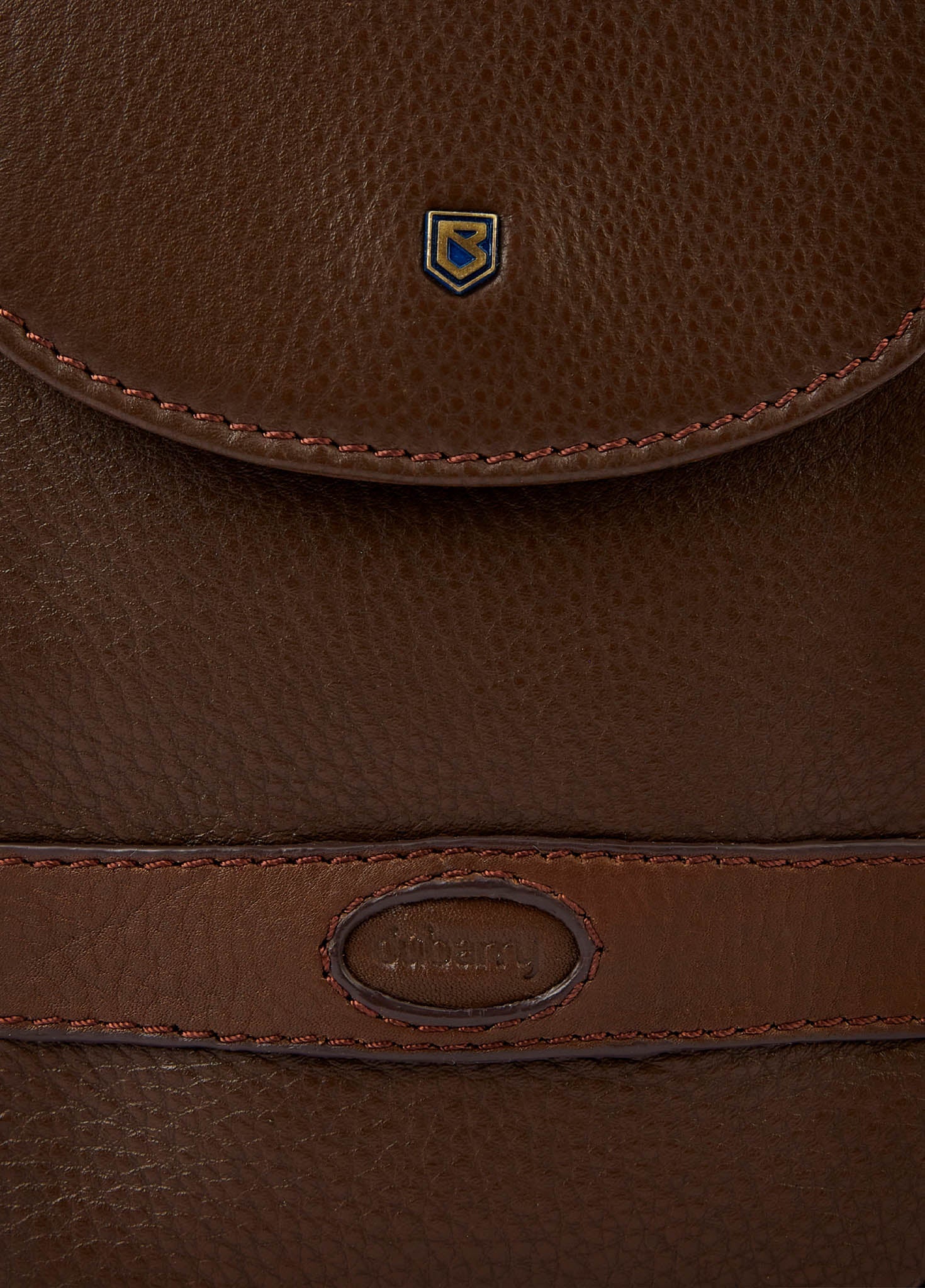 Kilbroney Ladies Cross Body Bag - Walnut - Image 7