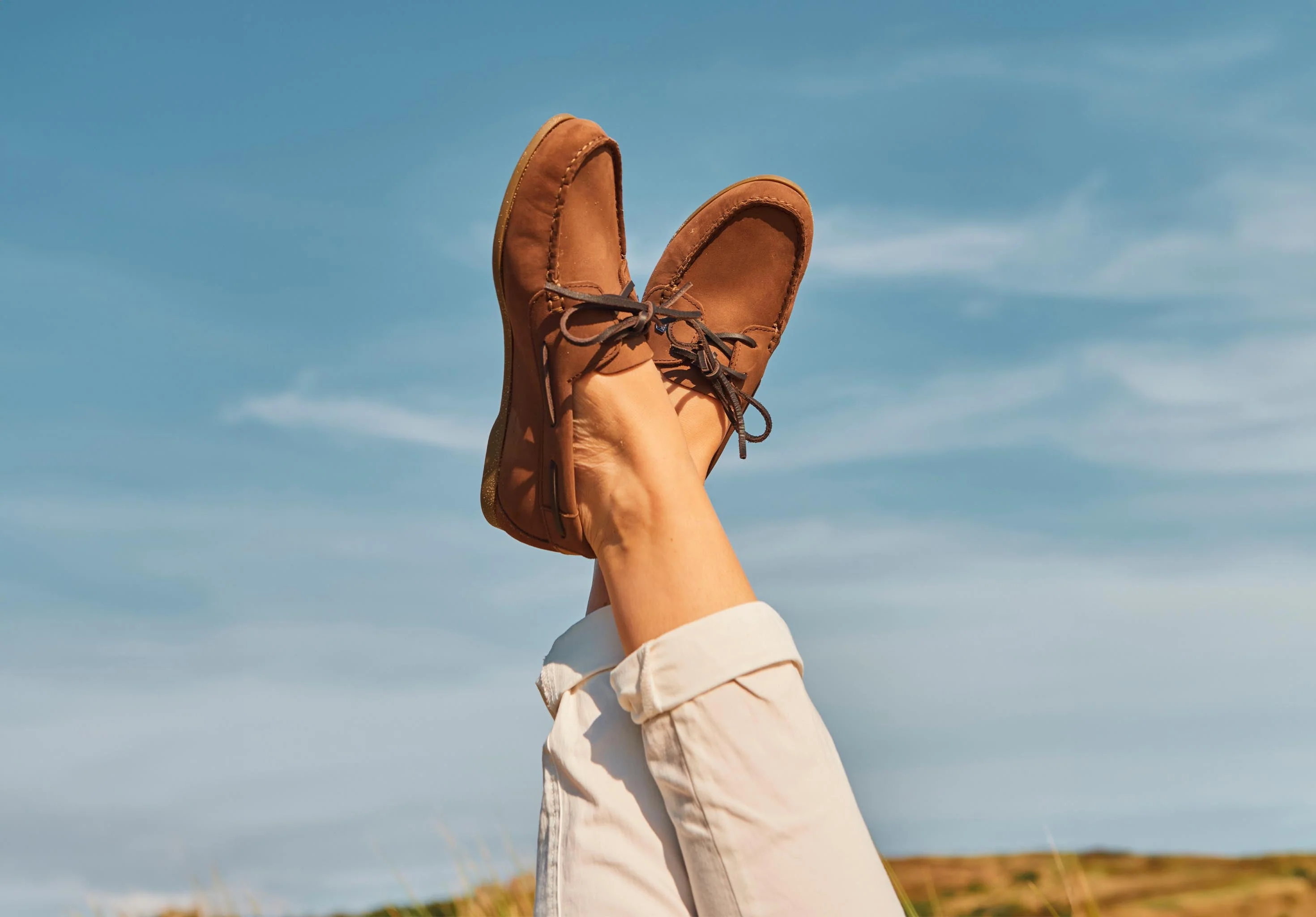 Aruba Deck Shoe - Cafe - Image 2