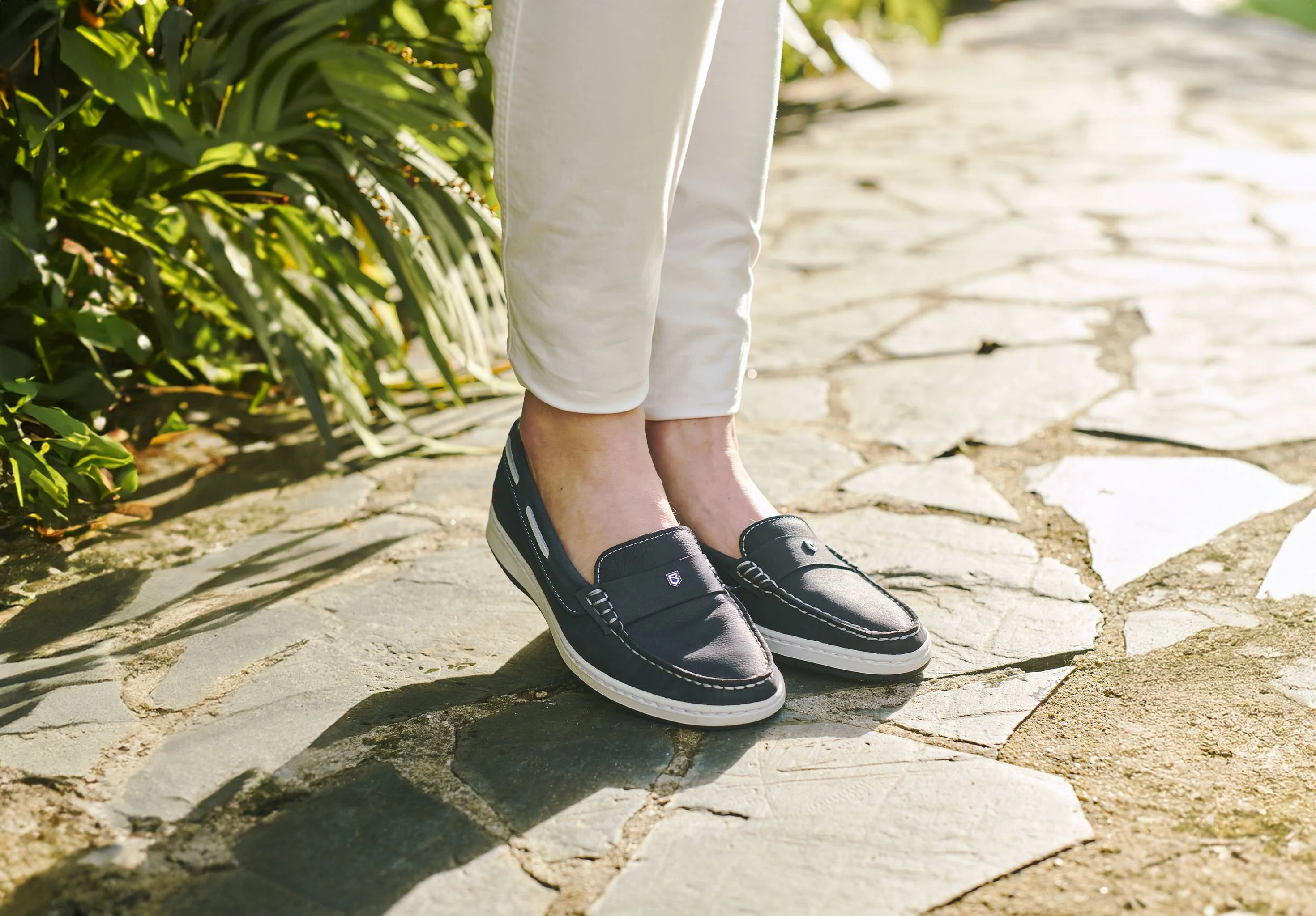 Kos Deck Shoe - Navy - Image 3
