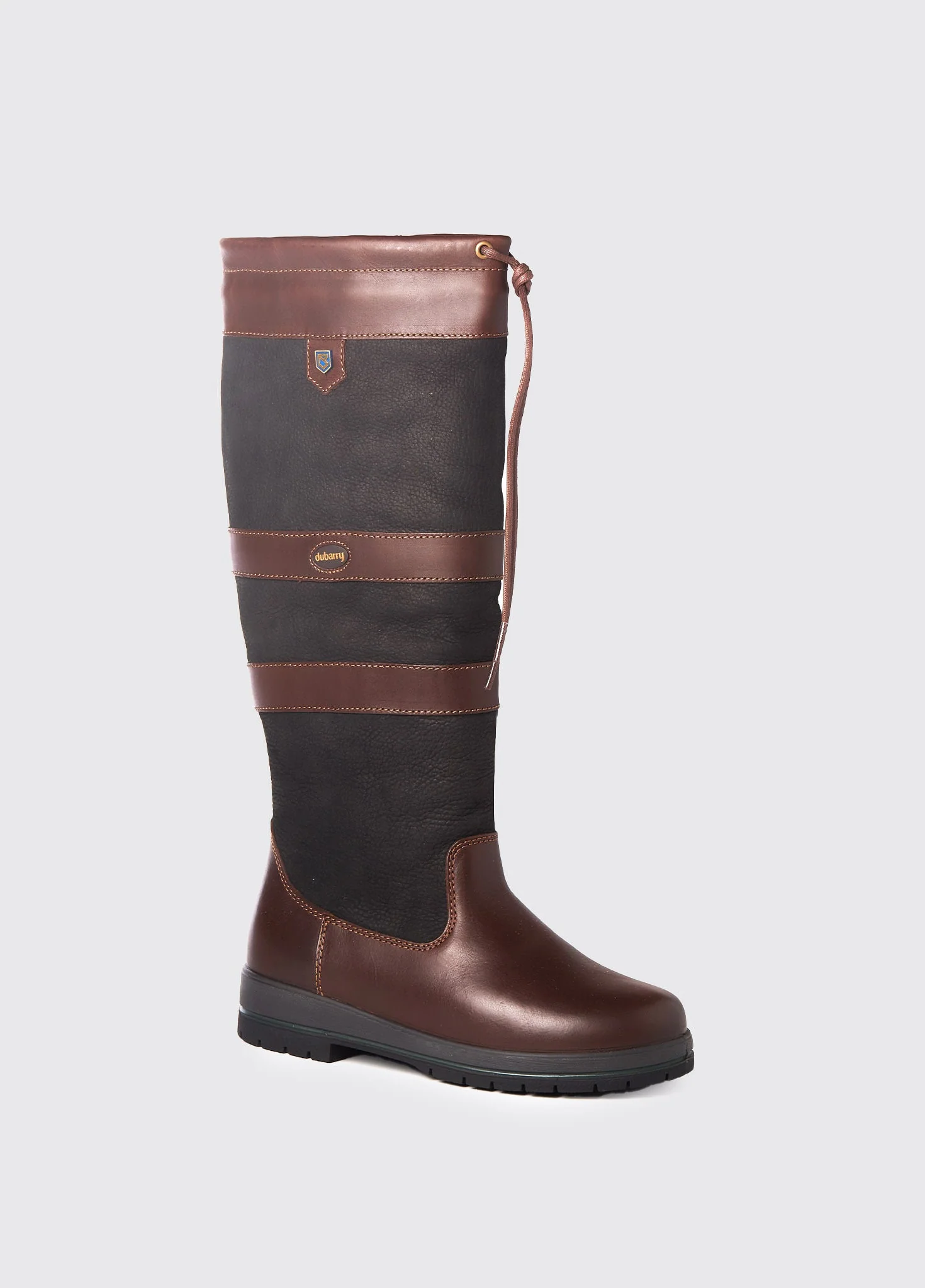 Galway Ladies ExtraFit™ Country Boot - Black/Brown - Image 5
