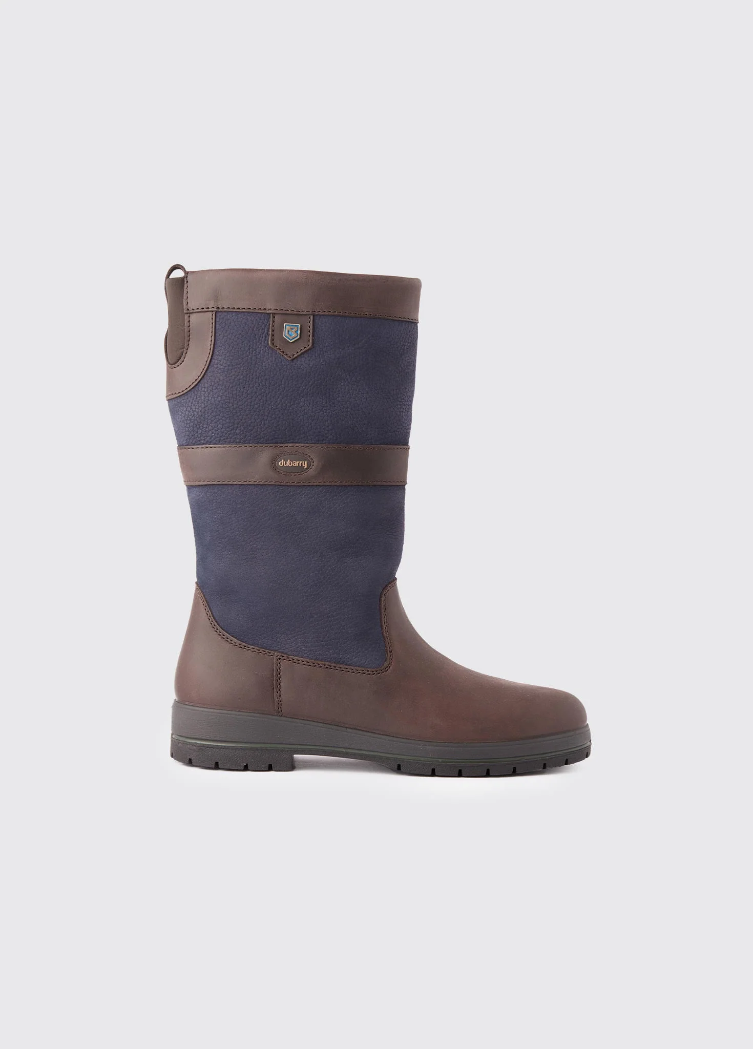 Kildare Ladies ExtraFit™ Country Boot - Navy/Brown - Image 4