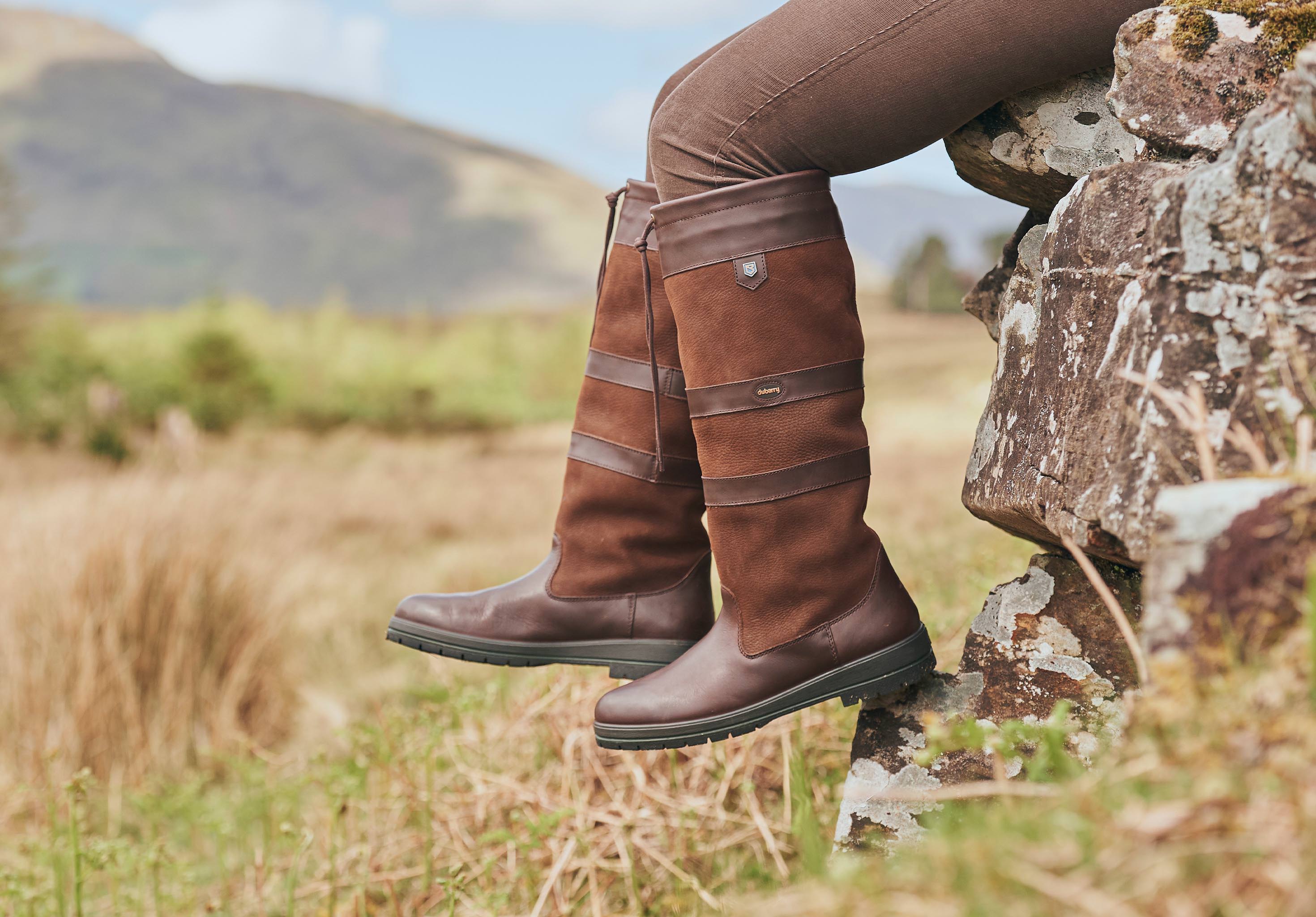 Galway Ladies ExtraFit™ Country Boot - Walnut - Image 3