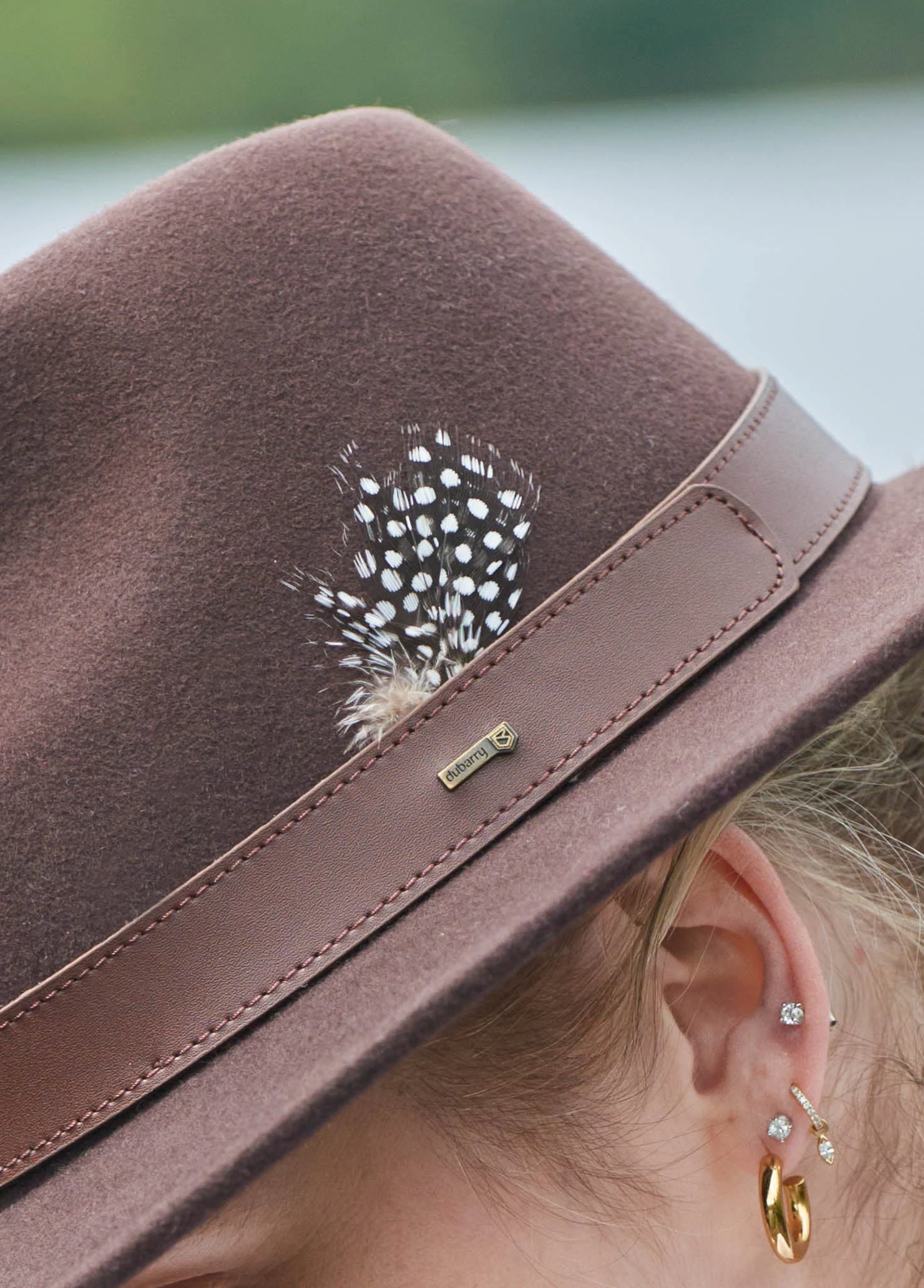 Gallagher Ladies Felt Hat - Bourbon - Image 2
