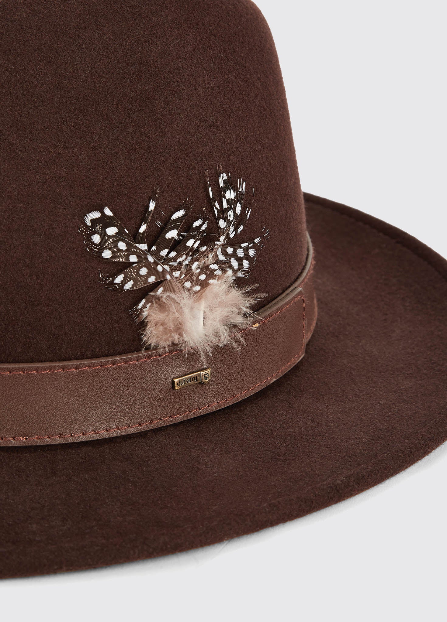 Gallagher Ladies Felt Hat - Bourbon - Image 3