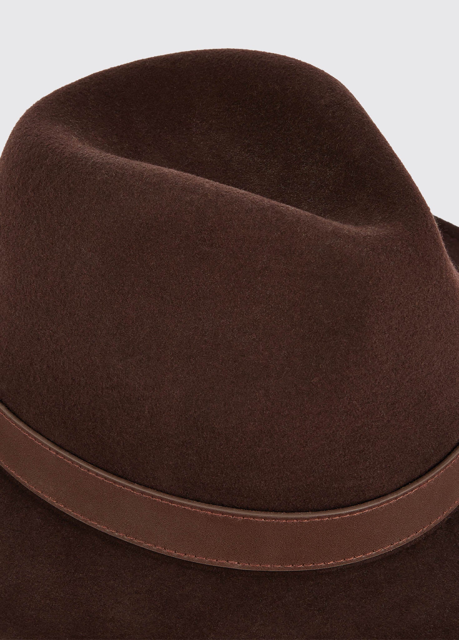 Gallagher Ladies Felt Hat - Bourbon - Image 4