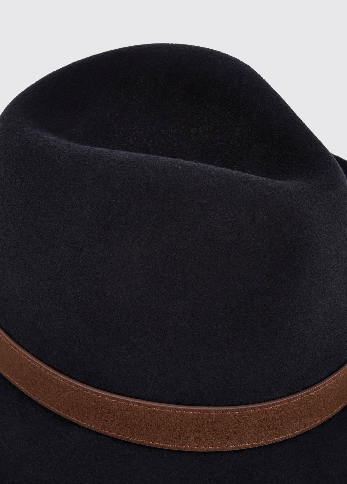 Gallagher Ladies Felt Hat - Navy - Image 4