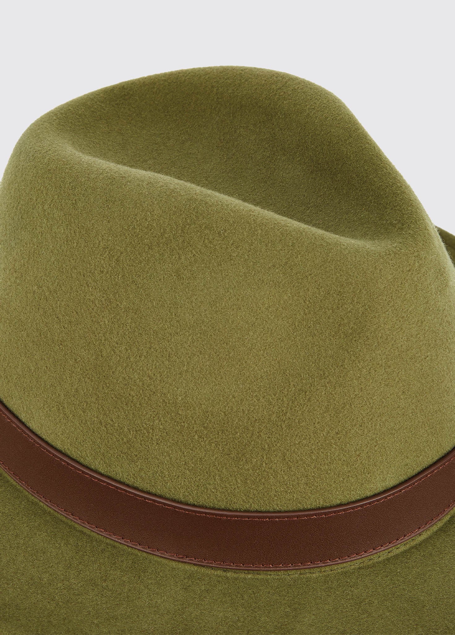 Gallagher Ladies Felt Hat - Olive - Image 3