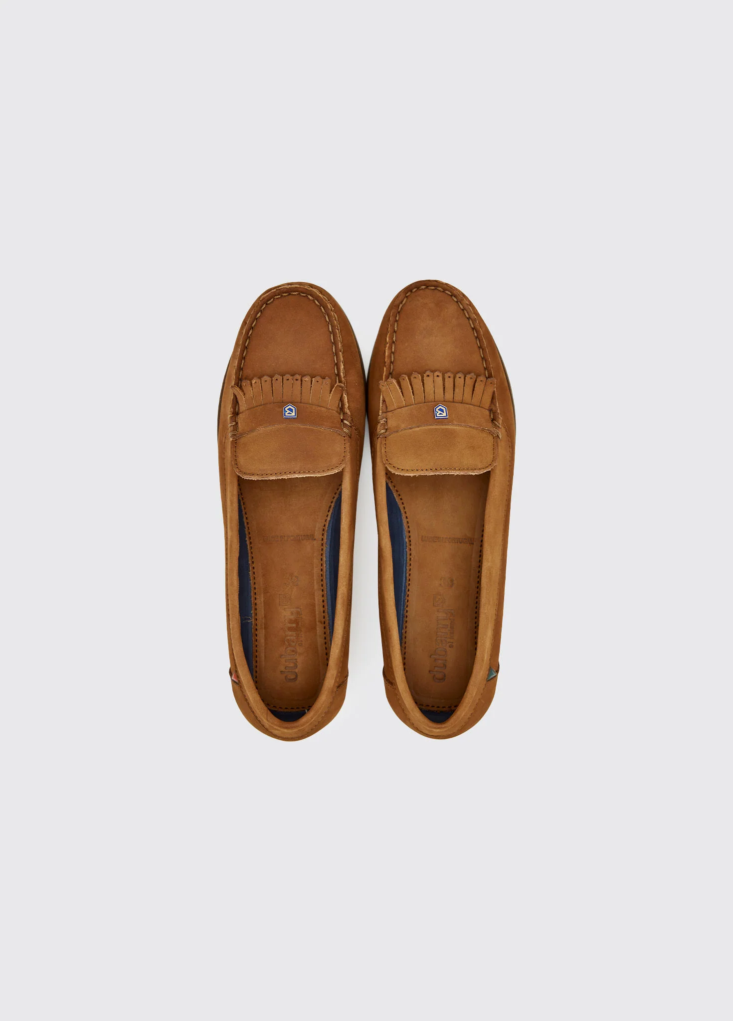 Florence Deck Shoe - Cognac - Image 3