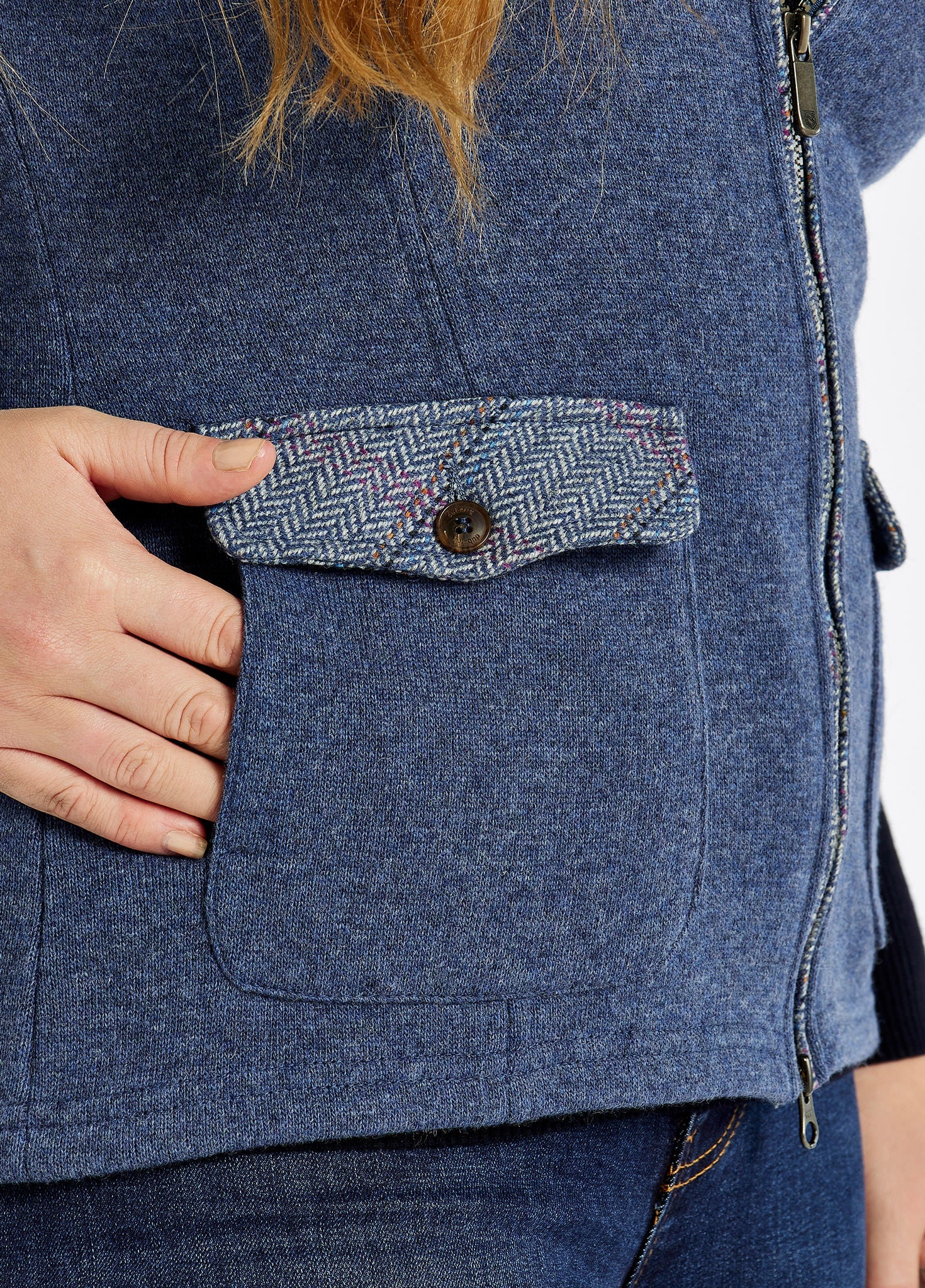 Cherrywood Gilet - Denim - Image 5