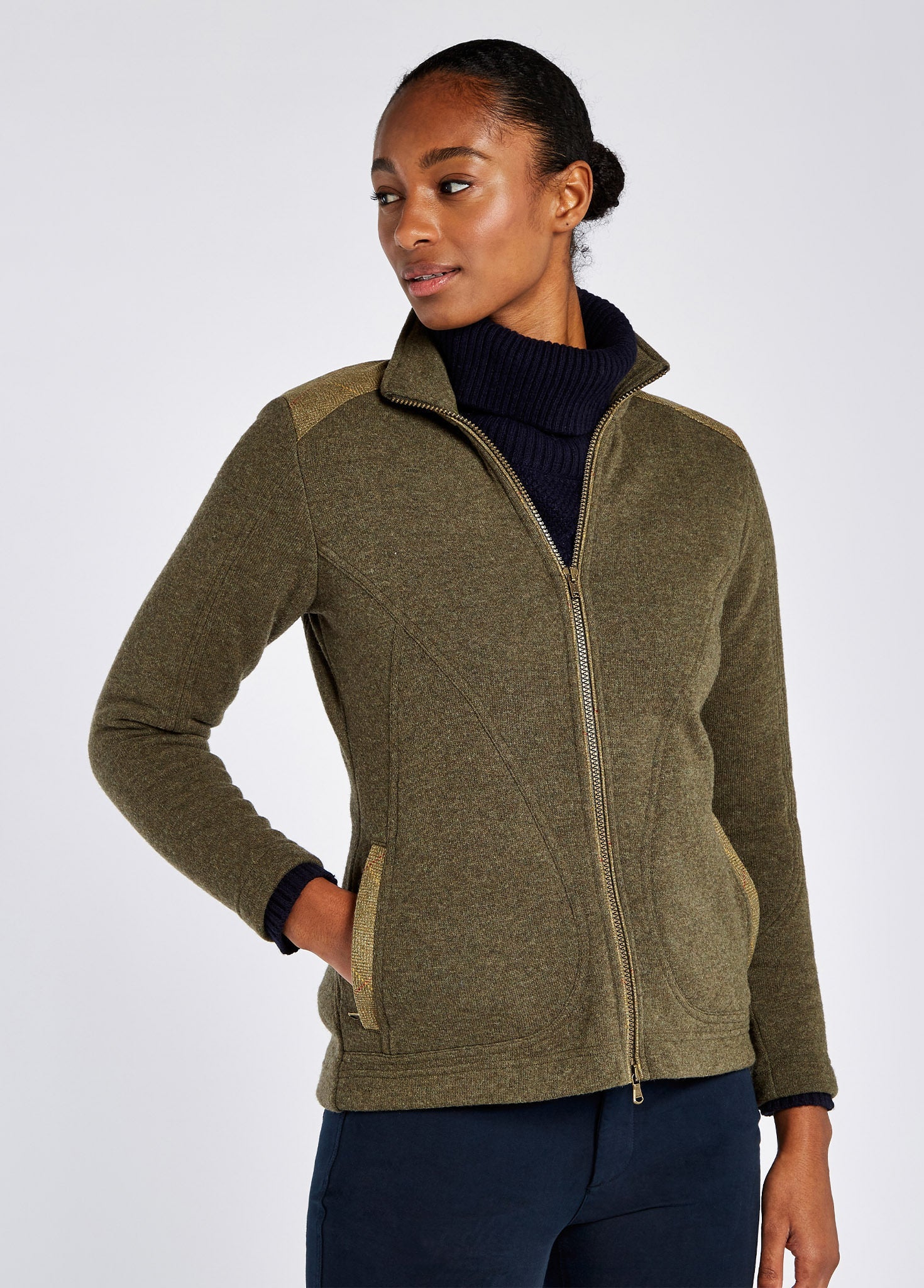 Beechwood Jacket - Dusky Green - Image 3
