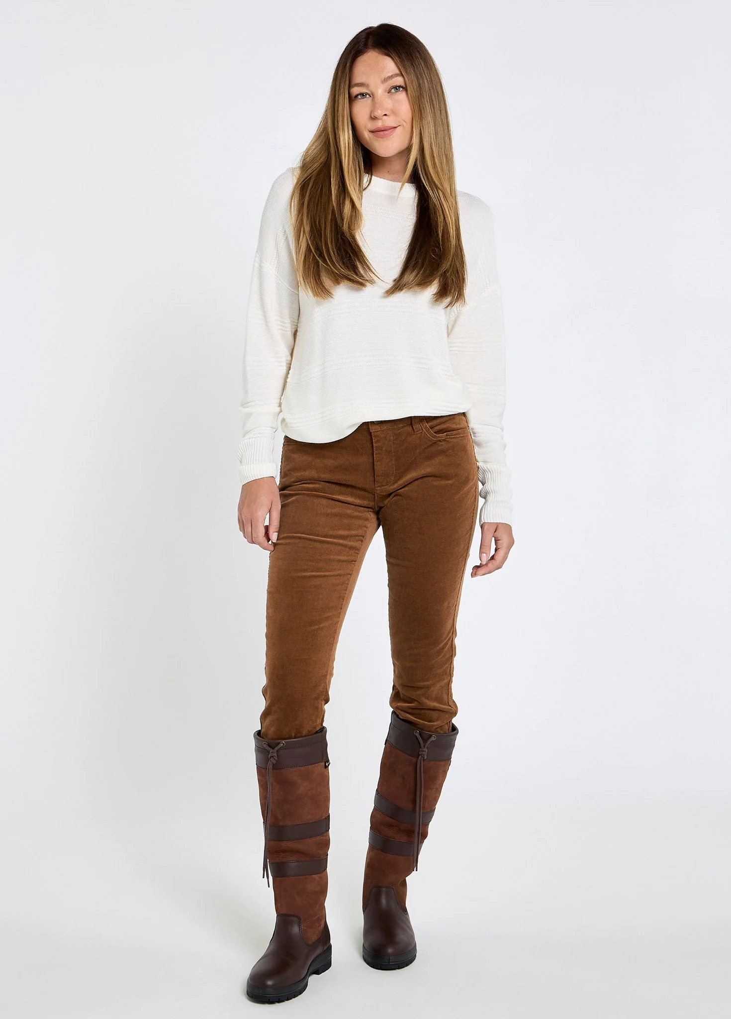 Honeysuckle Ladies Jeans - Ginger - Image 2