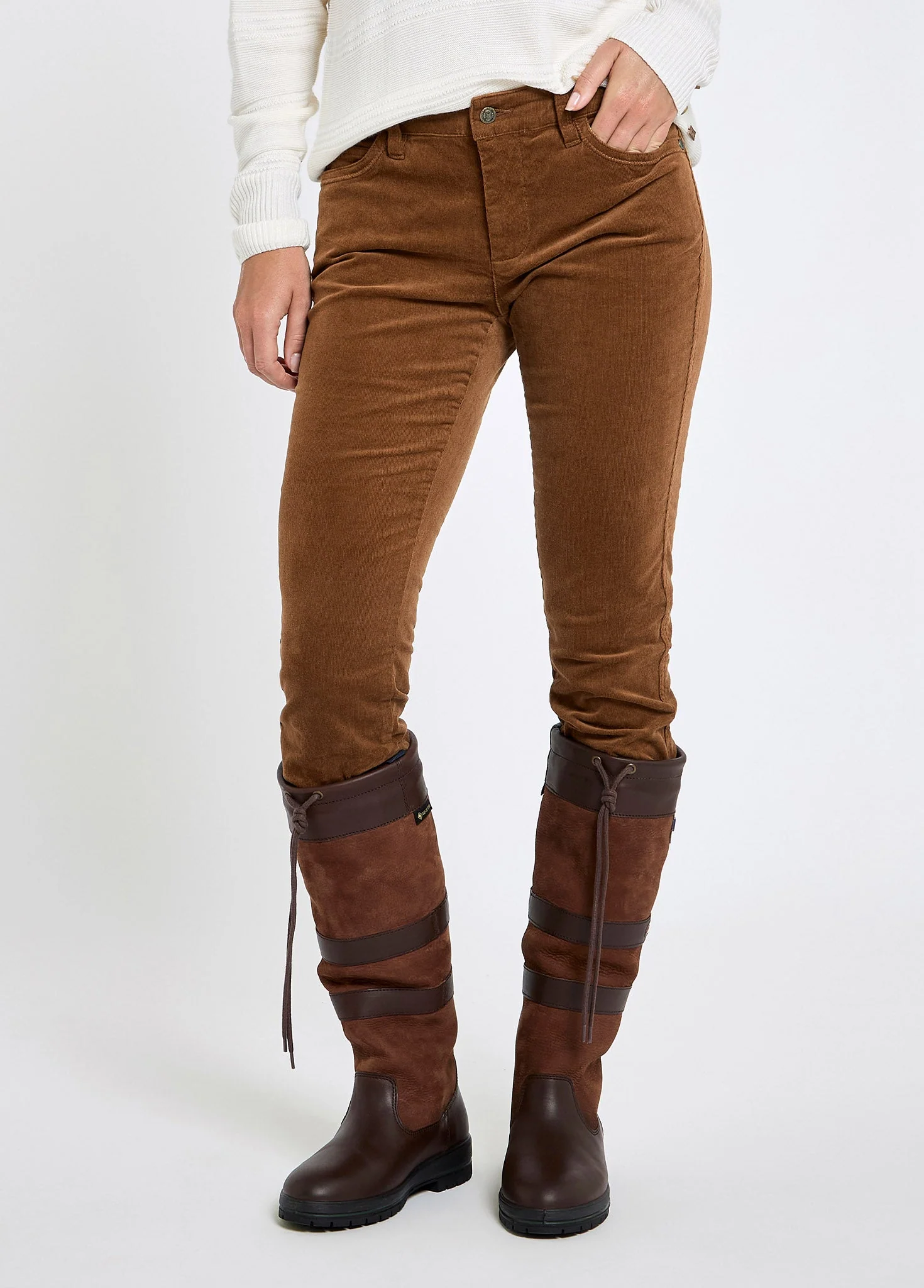 Honeysuckle Ladies Jeans - Ginger - Image 3