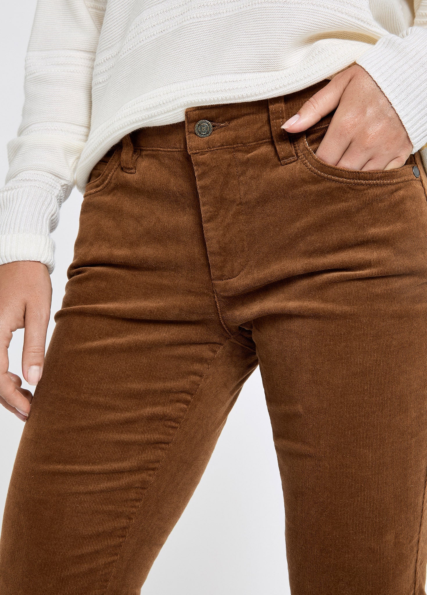 Honeysuckle Ladies Jeans - Ginger - Image 6