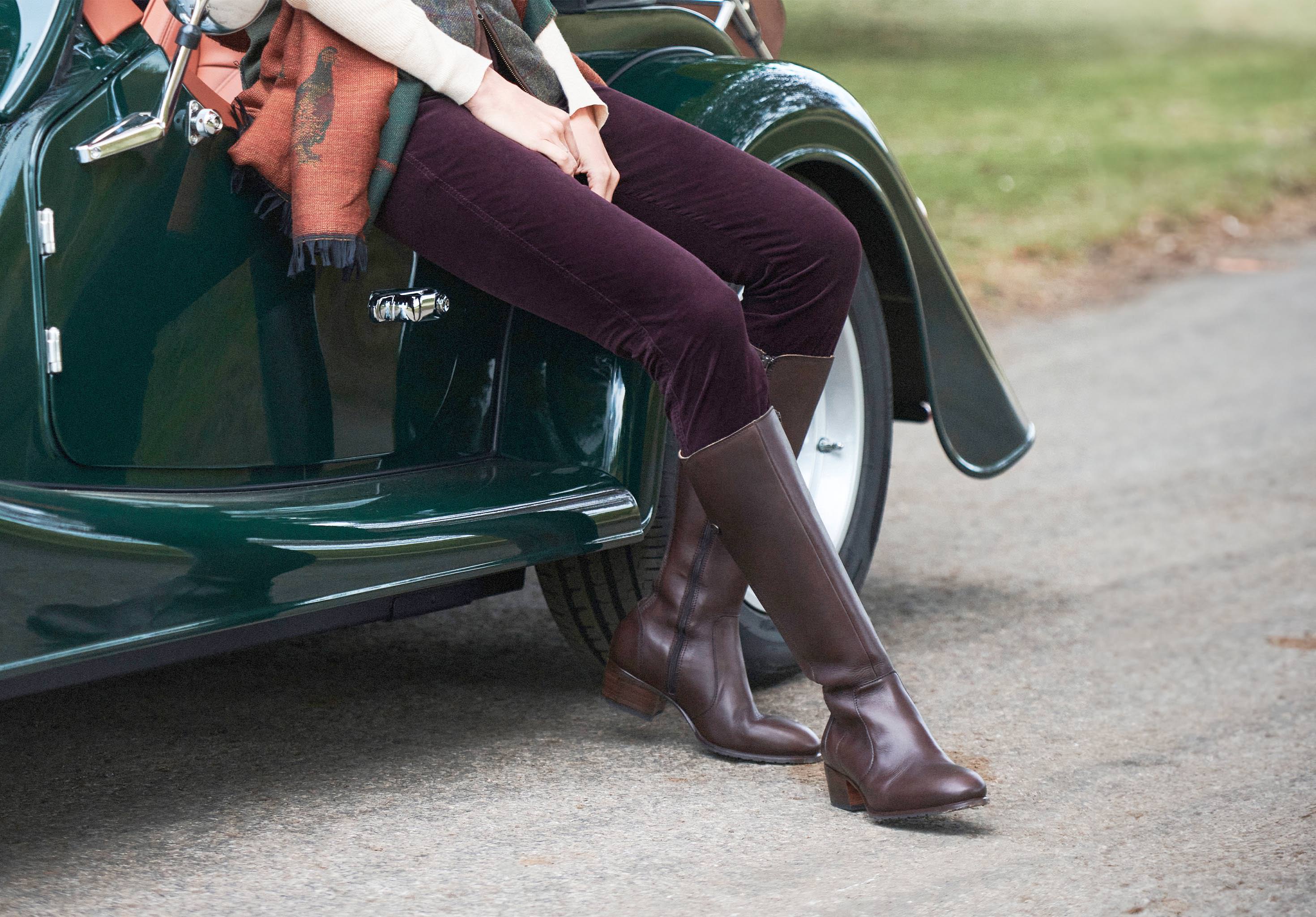 Honeysuckle Jeans - Plum - Image 3