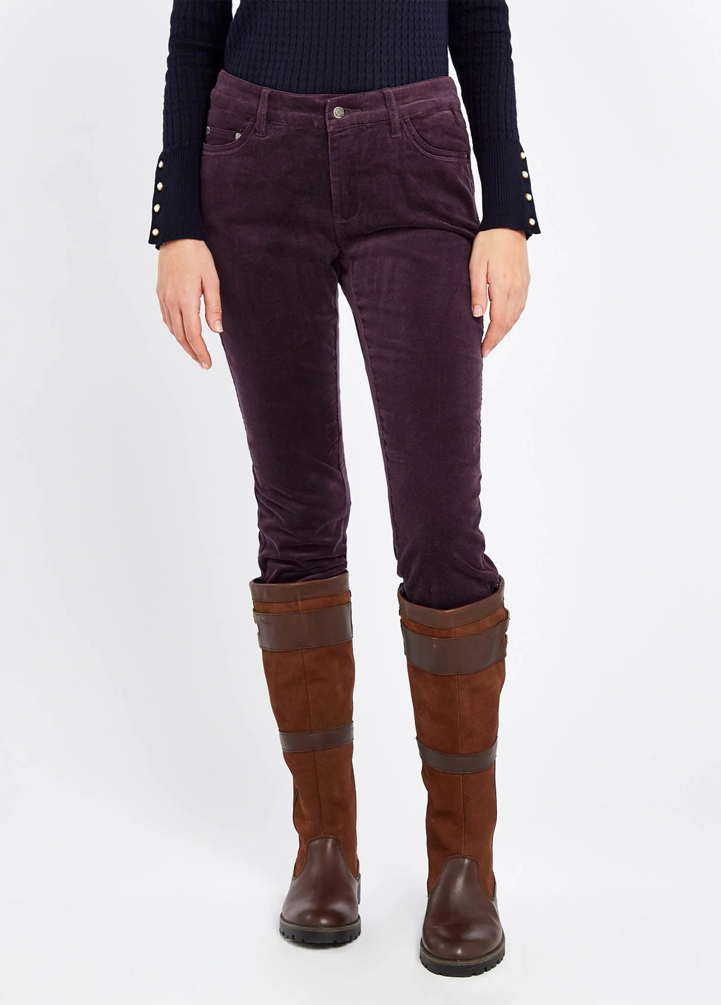 Honeysuckle Jeans - Plum - Image 4