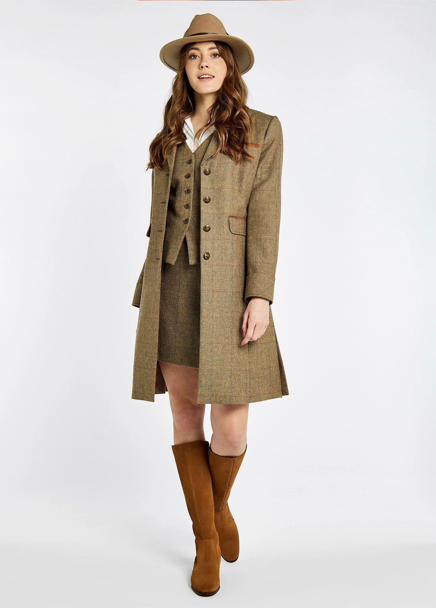 Downpatrick Knee High Boot - Camel - Image 2