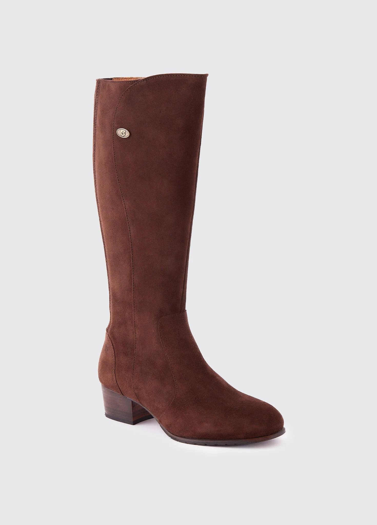 Downpatrick Knee High Boot - Cigar - Image 6
