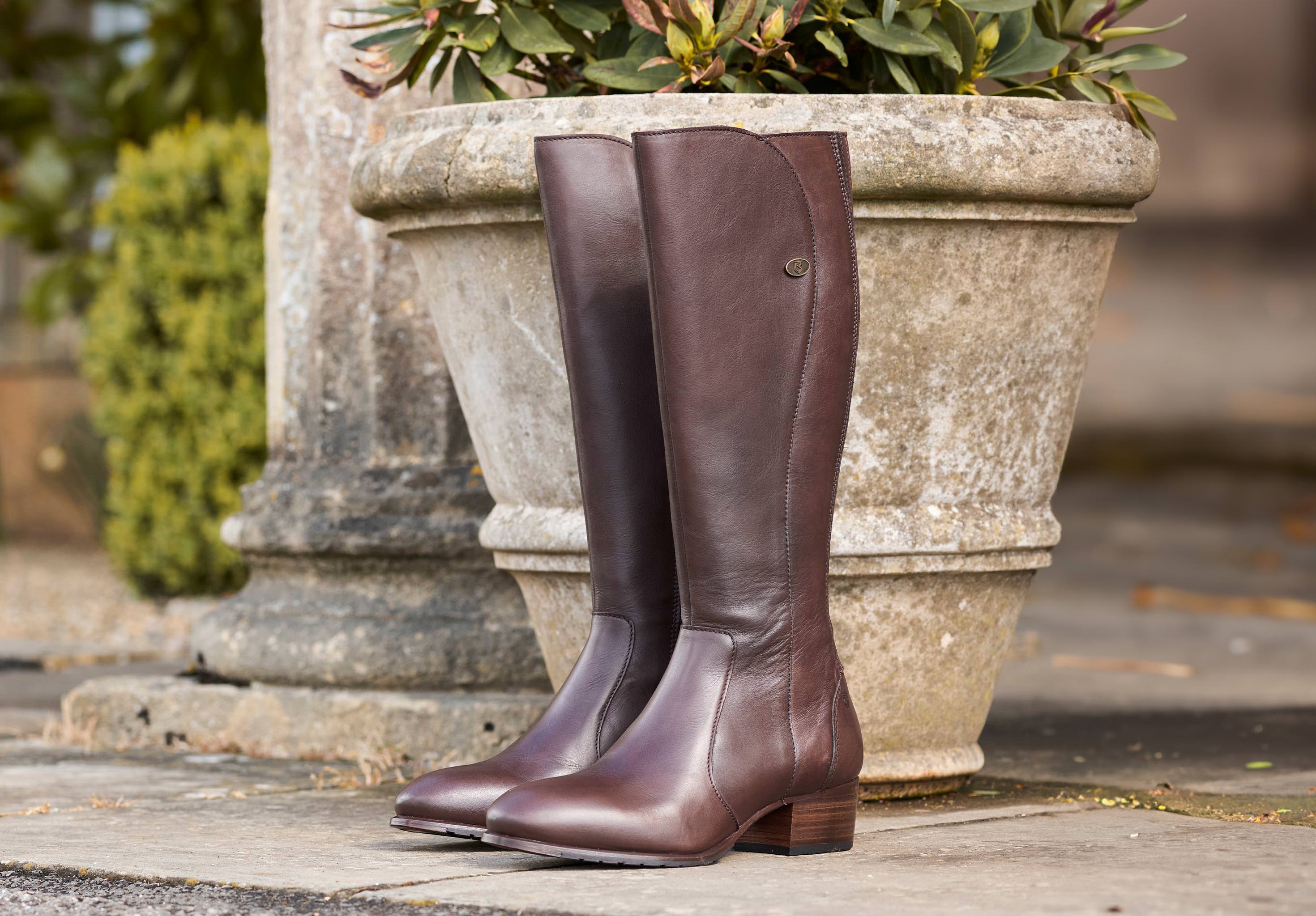 Downpatrick Knee High Boot - Old Rum - Image 2