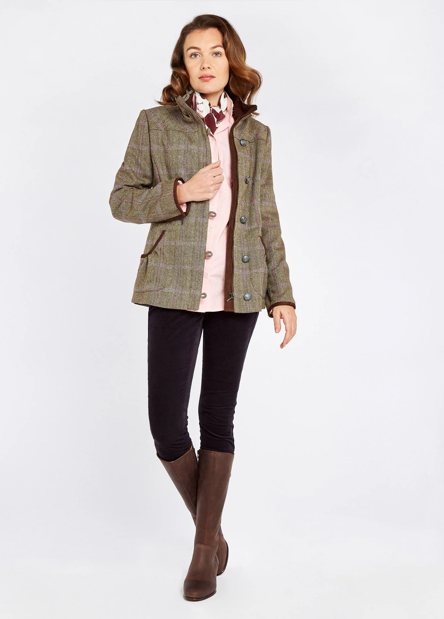 Downpatrick Knee High Boot - Old Rum - Image 3
