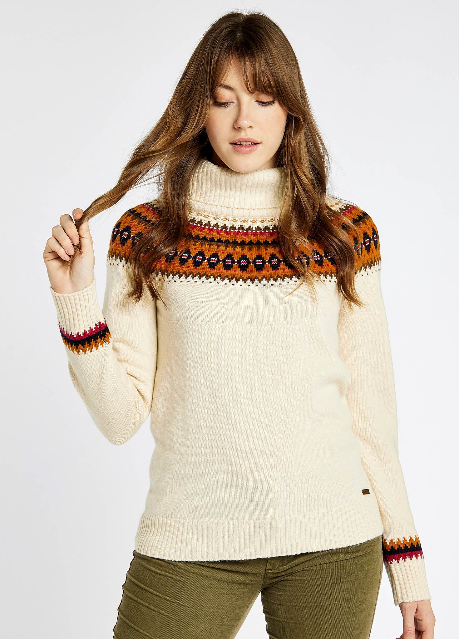 Riverdale Knitted Sweater - Chalk - Image 4