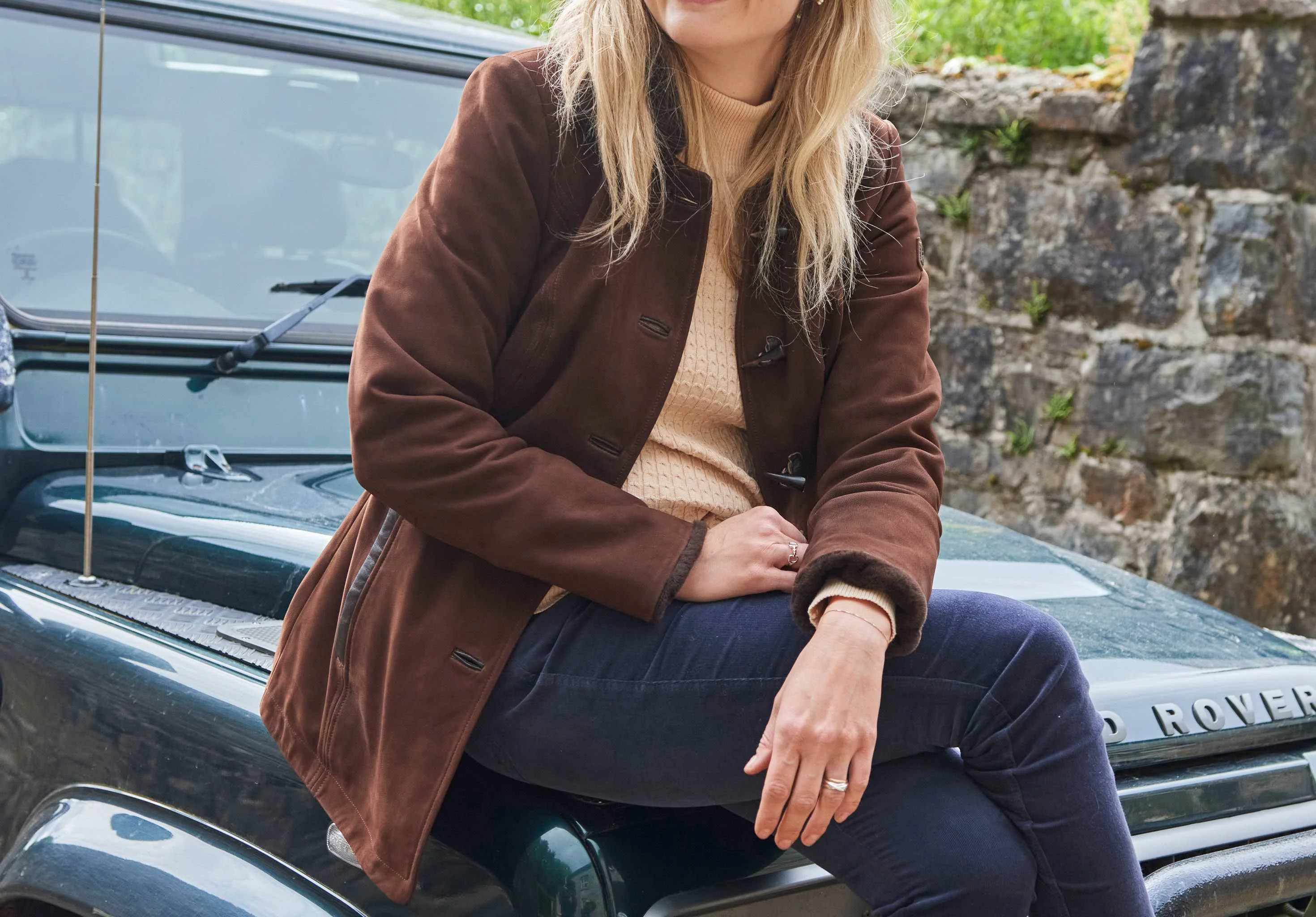 Clarke Leather Jacket - Walnut - Image 3